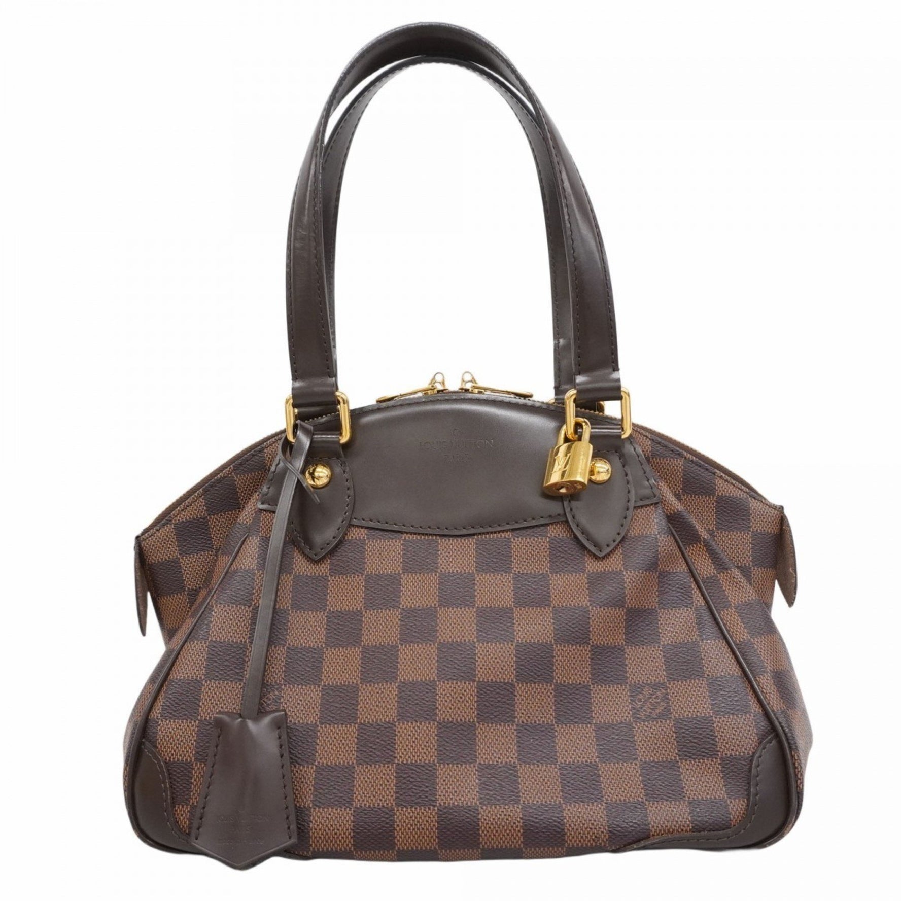 Louis Vuitton Damier Verona PM Handbag N41117 Ebene for Women