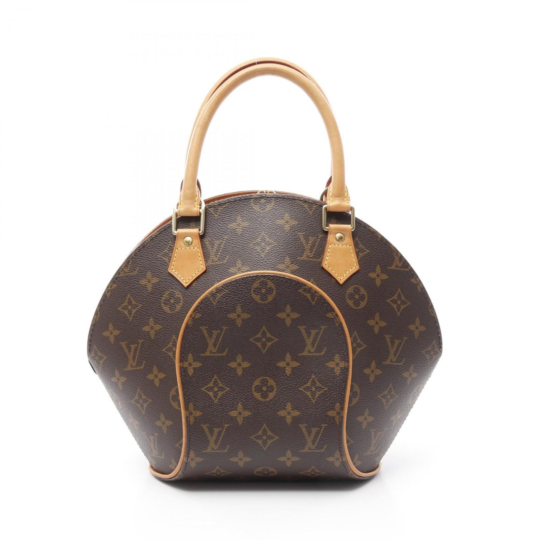 Louis Vuitton Ellipse PM Monogram Handbag Coated Canvas Leather