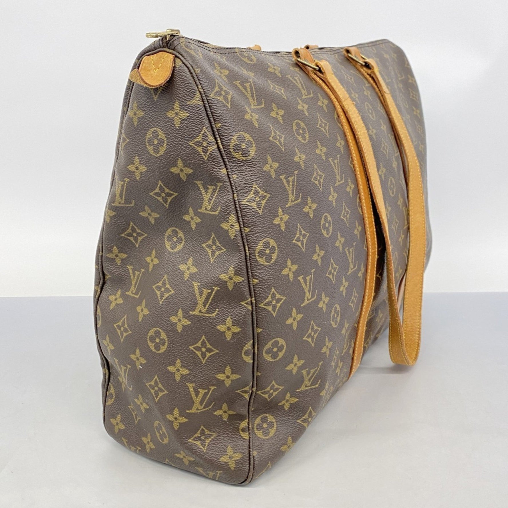 Louis Vuitton Monogram Flanery 50 Boston Bag M51116 Brown Men's and Women's