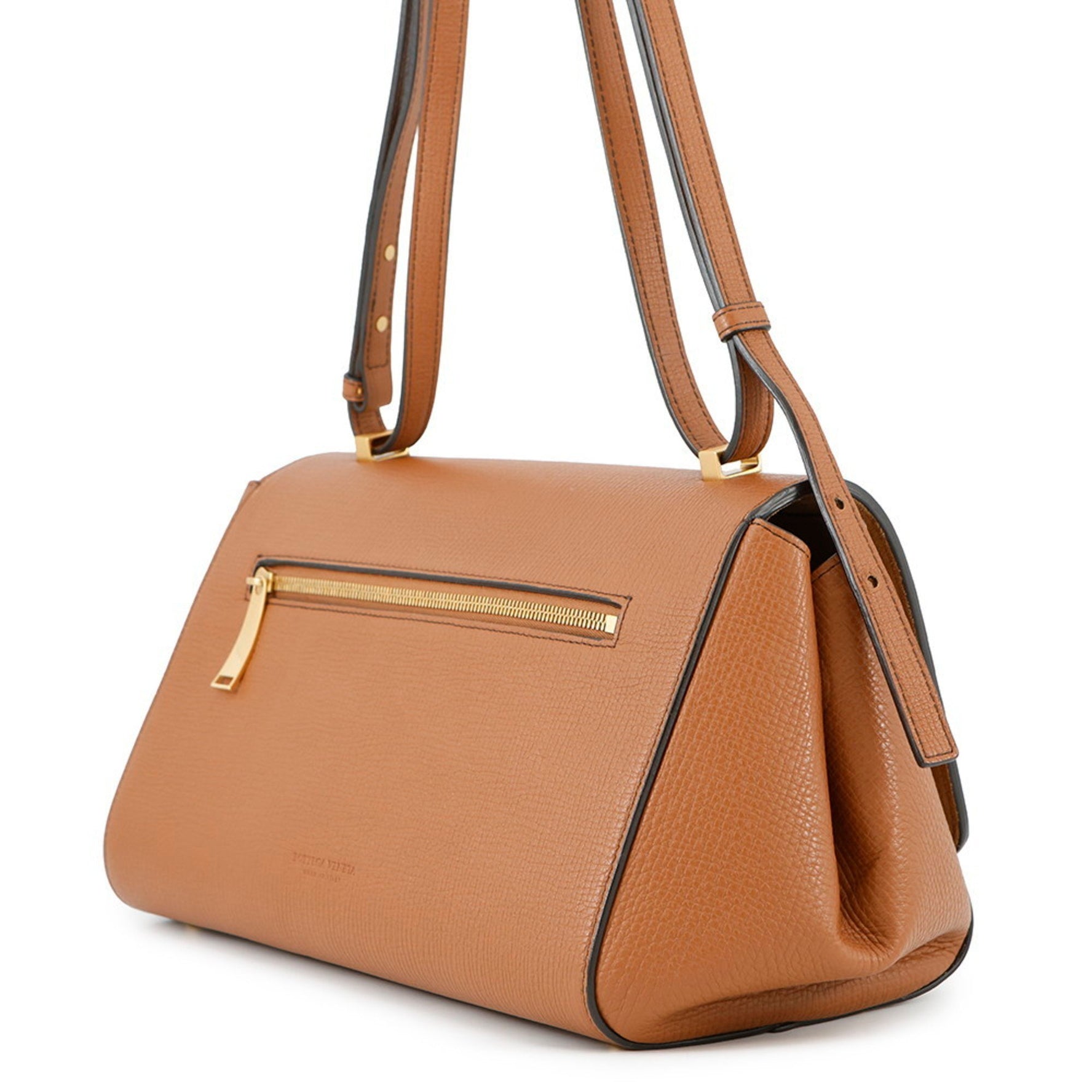 Bottega Veneta Angle Palmellato Leather Shoulder Bag BOTTEGA VENETA