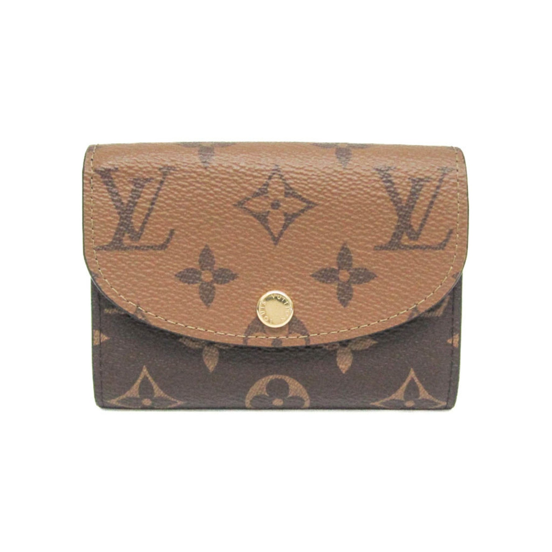 Louis Vuitton Monogram Reverse Rosalie Coin Purse Haneda Limited Men,Women Monogram Reverse Coin Purse/coin Case