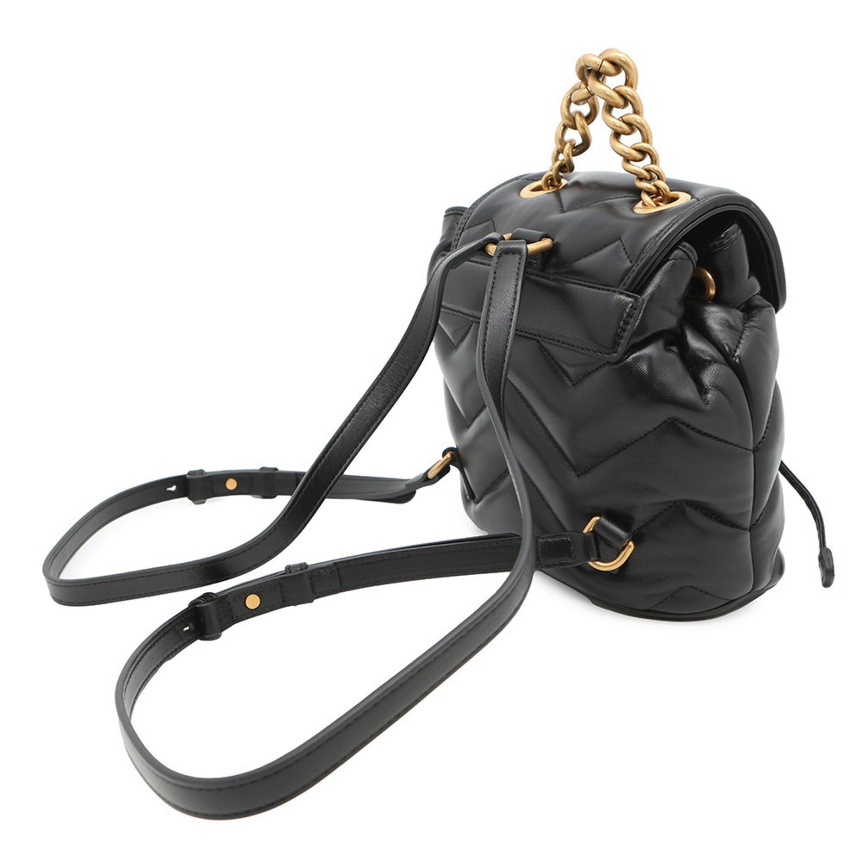 Gucci GG Marmont Mini Backpack in Leather -