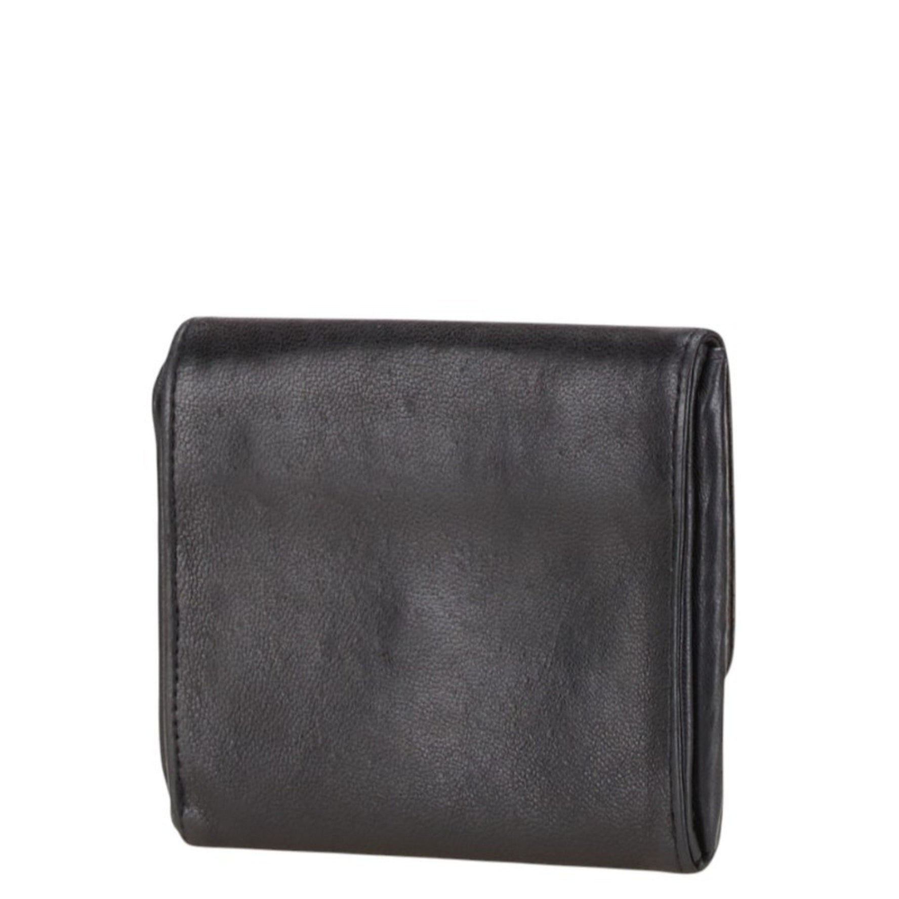 Chanel Coco Mark Wallet/Coin Case Leather