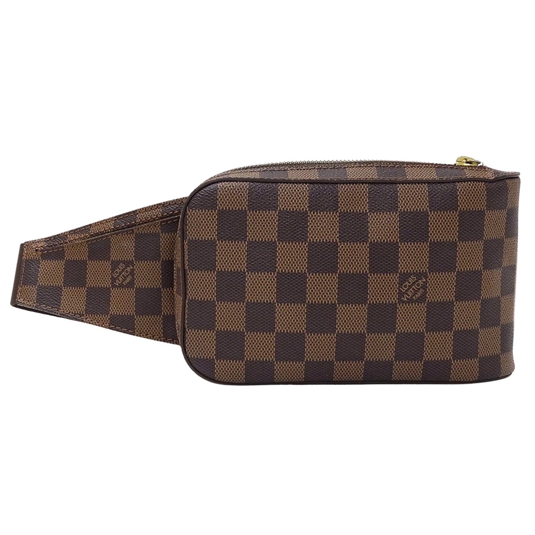 Louis Vuitton Damier Bag, Geronimos Brown, Small, Compact Mini Bag
