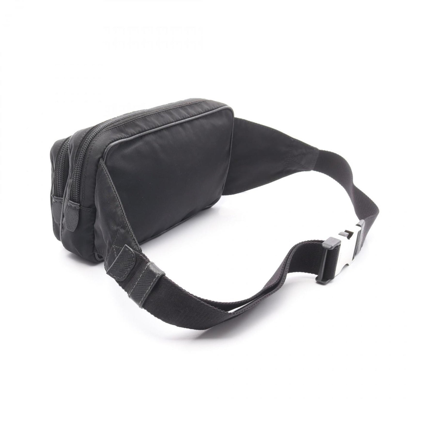 Prada TESSTO + SAFFIAN Waist Bag/Body Bag in Nylon and Saffiano Leather Women