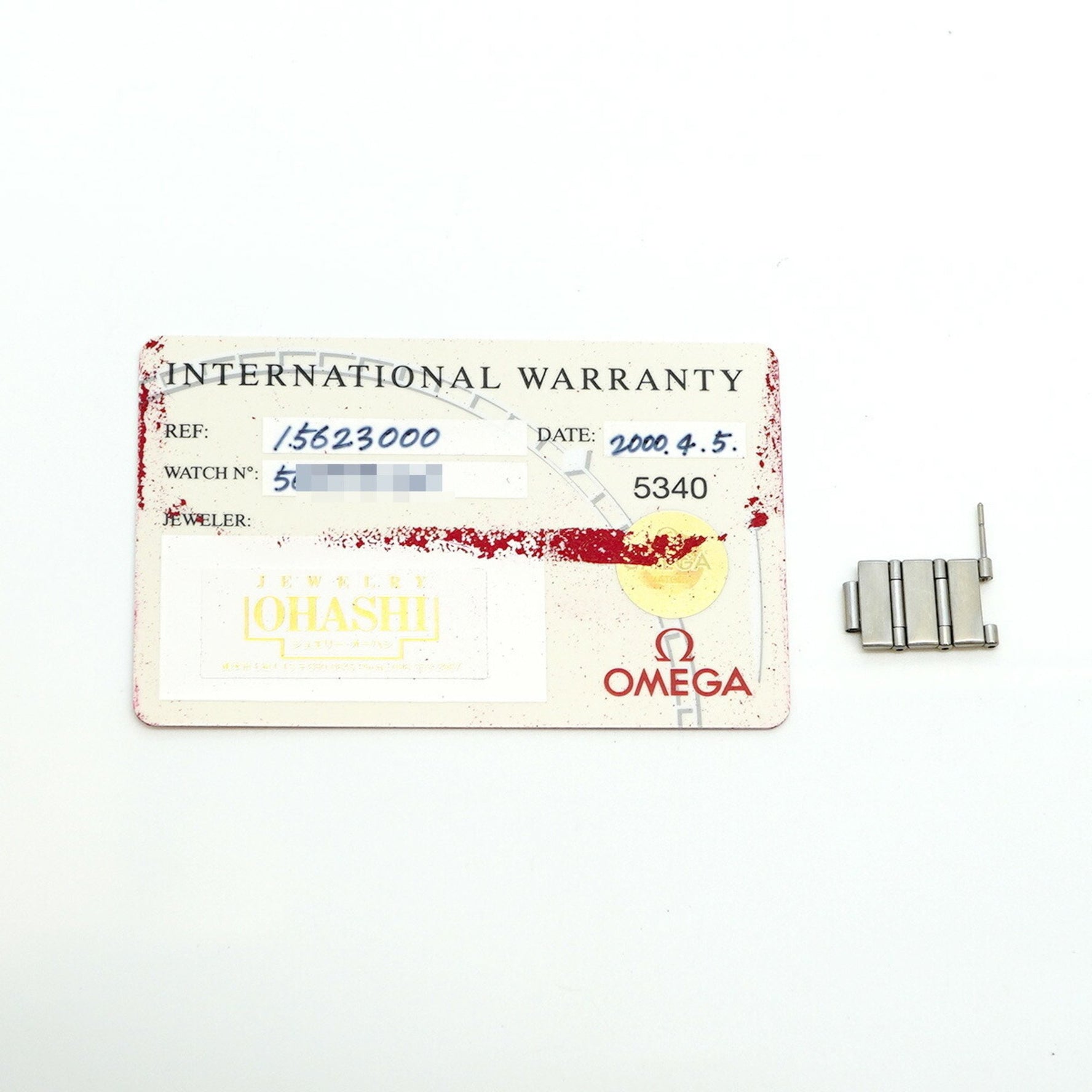 Omega Constellation 1562.30 White Dial Watch