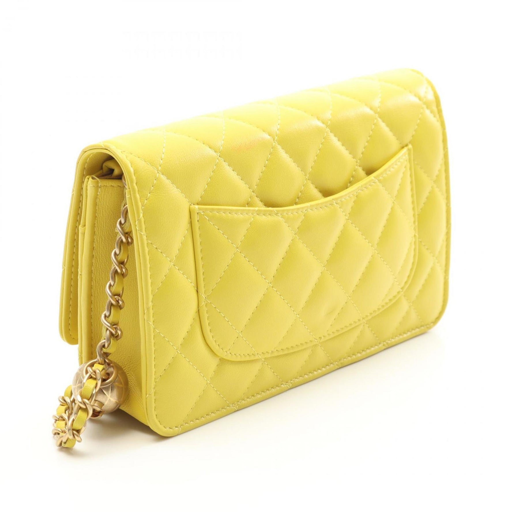 CHANEL Matelasse Shoulder Bag, Lambskin Leather