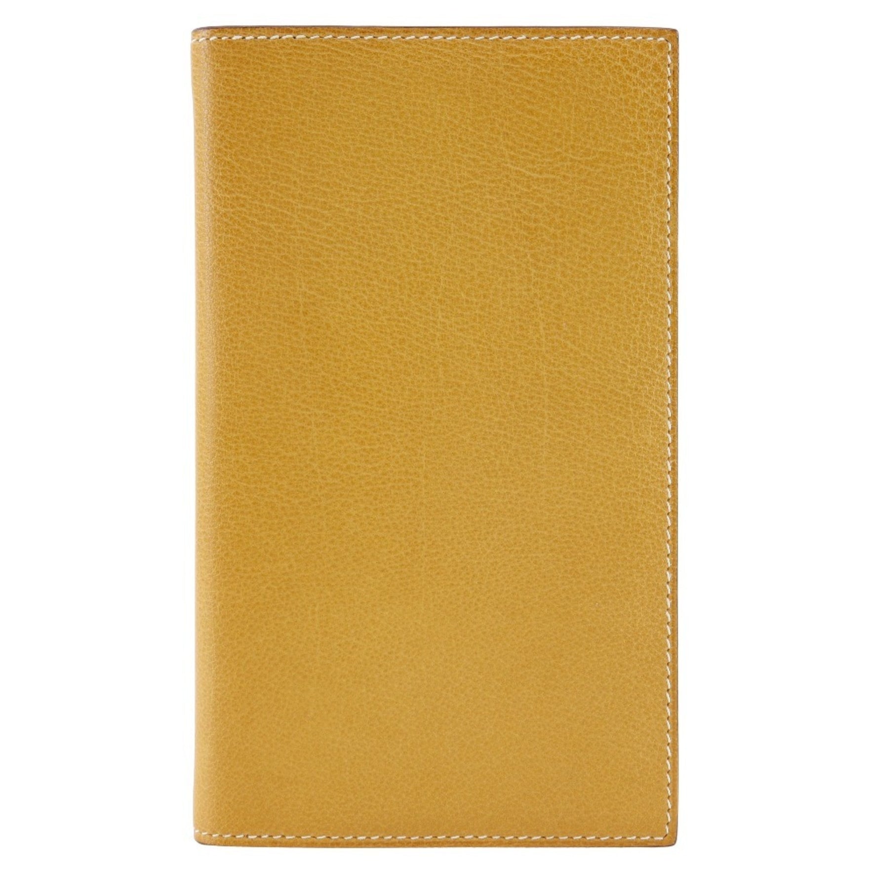 Hermes Agenda Vision Planner Cover Chevre 2008 Yellow L Unisex