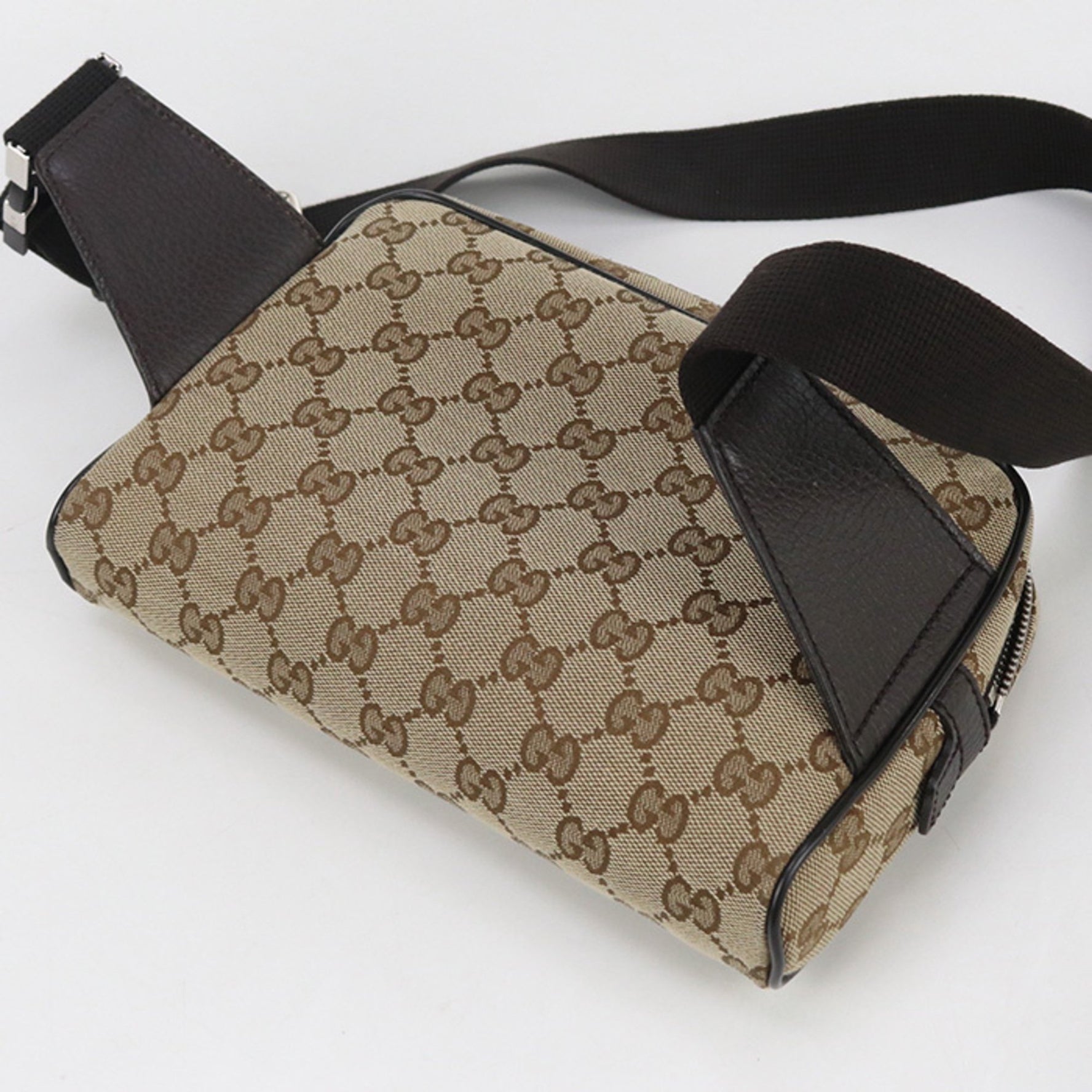 GUCCI Body Bag GG Canvas