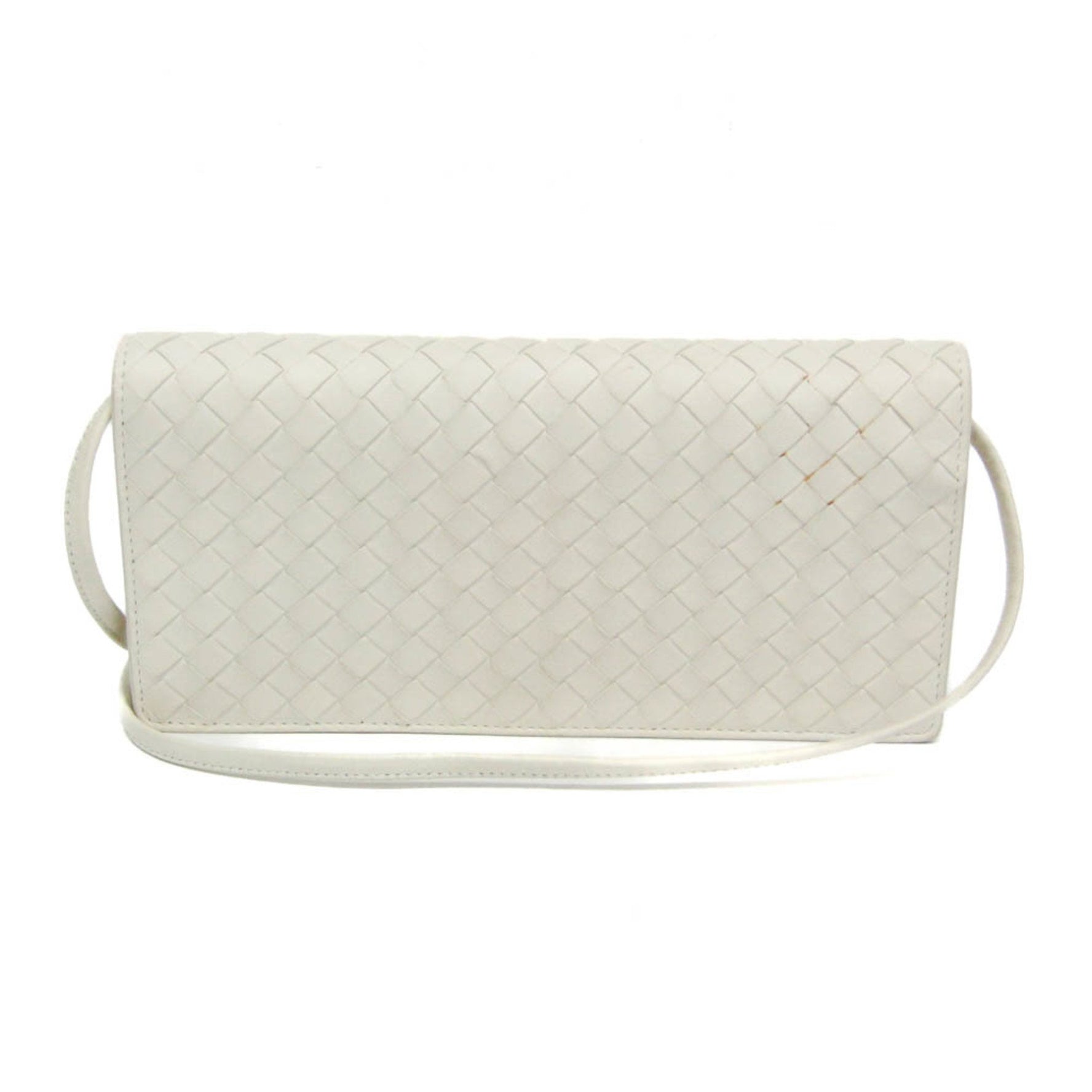 Bottega Veneta Intrecciato Small Shoulder Pochette Women,Men Leather Shoulder Bag
