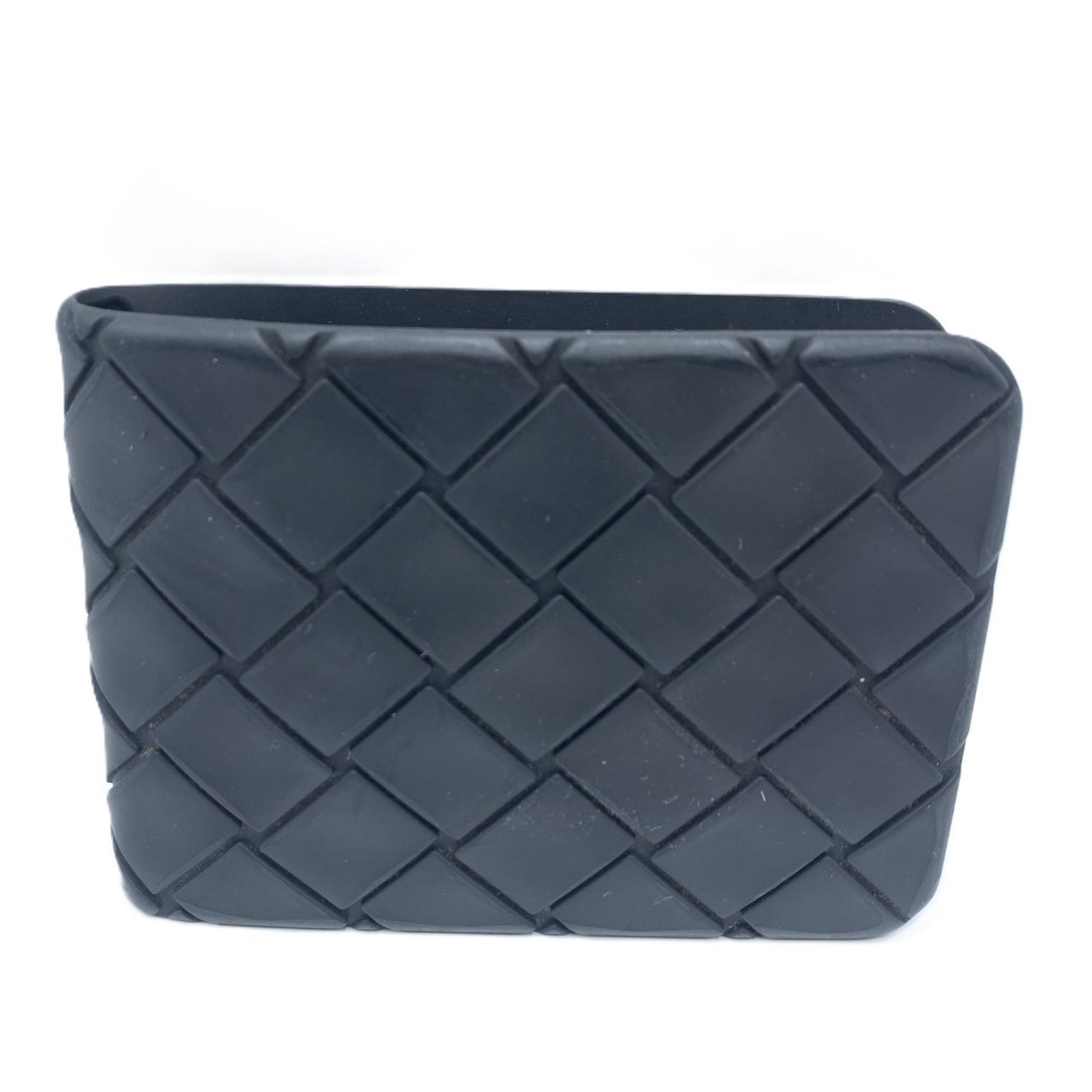 Bottega Veneta Intrecciato Bi-fold Wallet Rubber Men's BOTTEGA VENETA A Rank