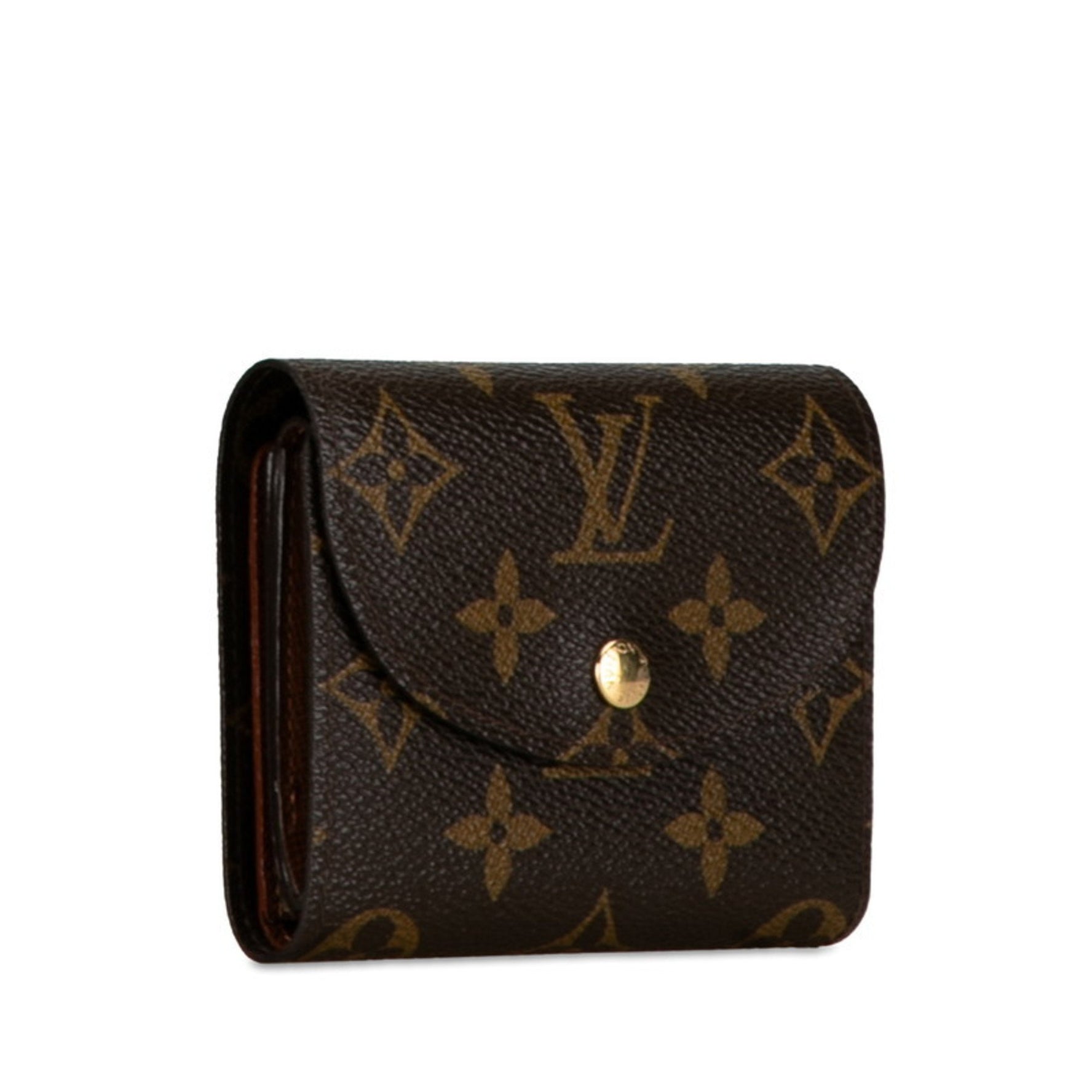 Louis Vuitton Monogram Portefeuille Helene Bi-fold Wallet Compact PVC