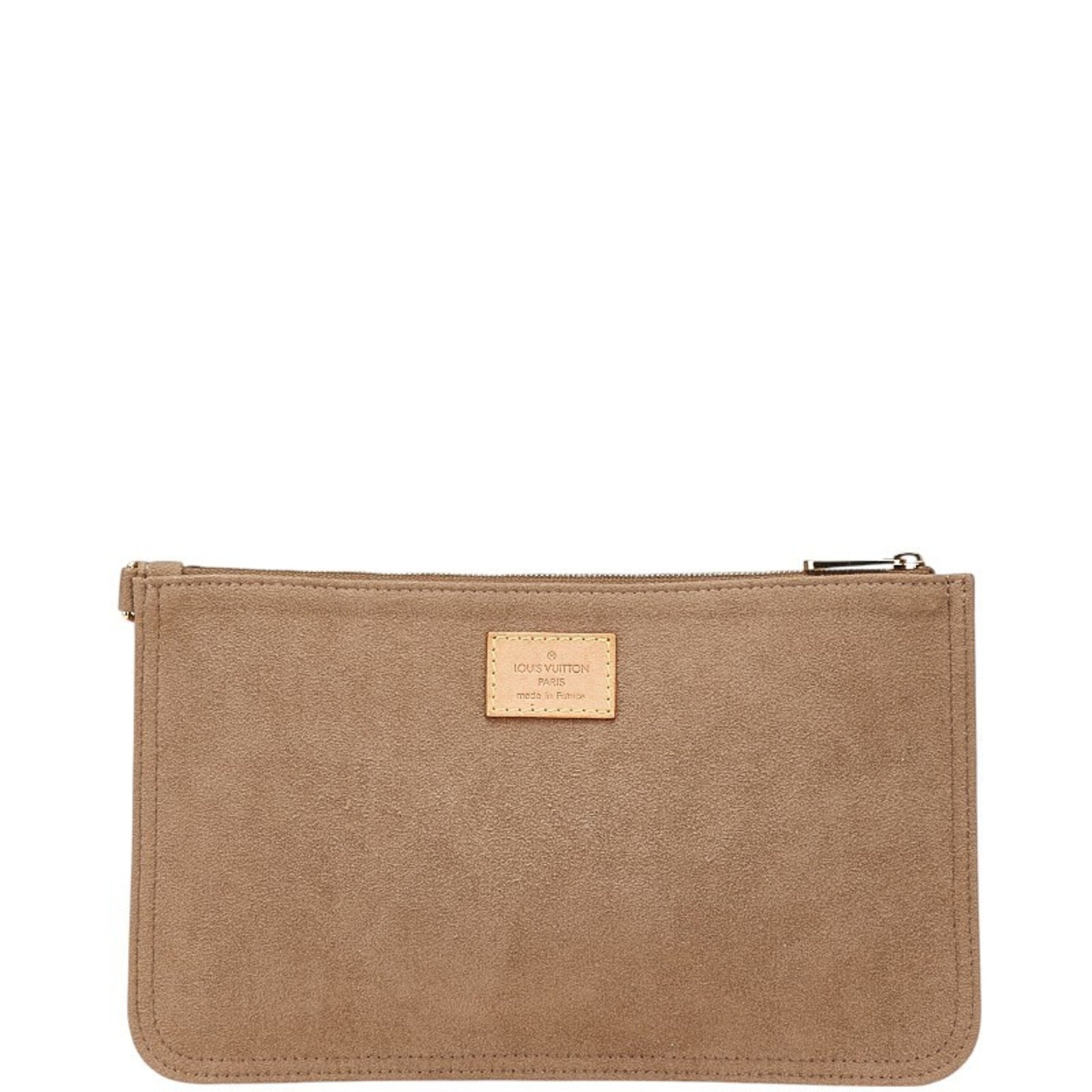 Louis Vuitton pouch, small accessory case, suede