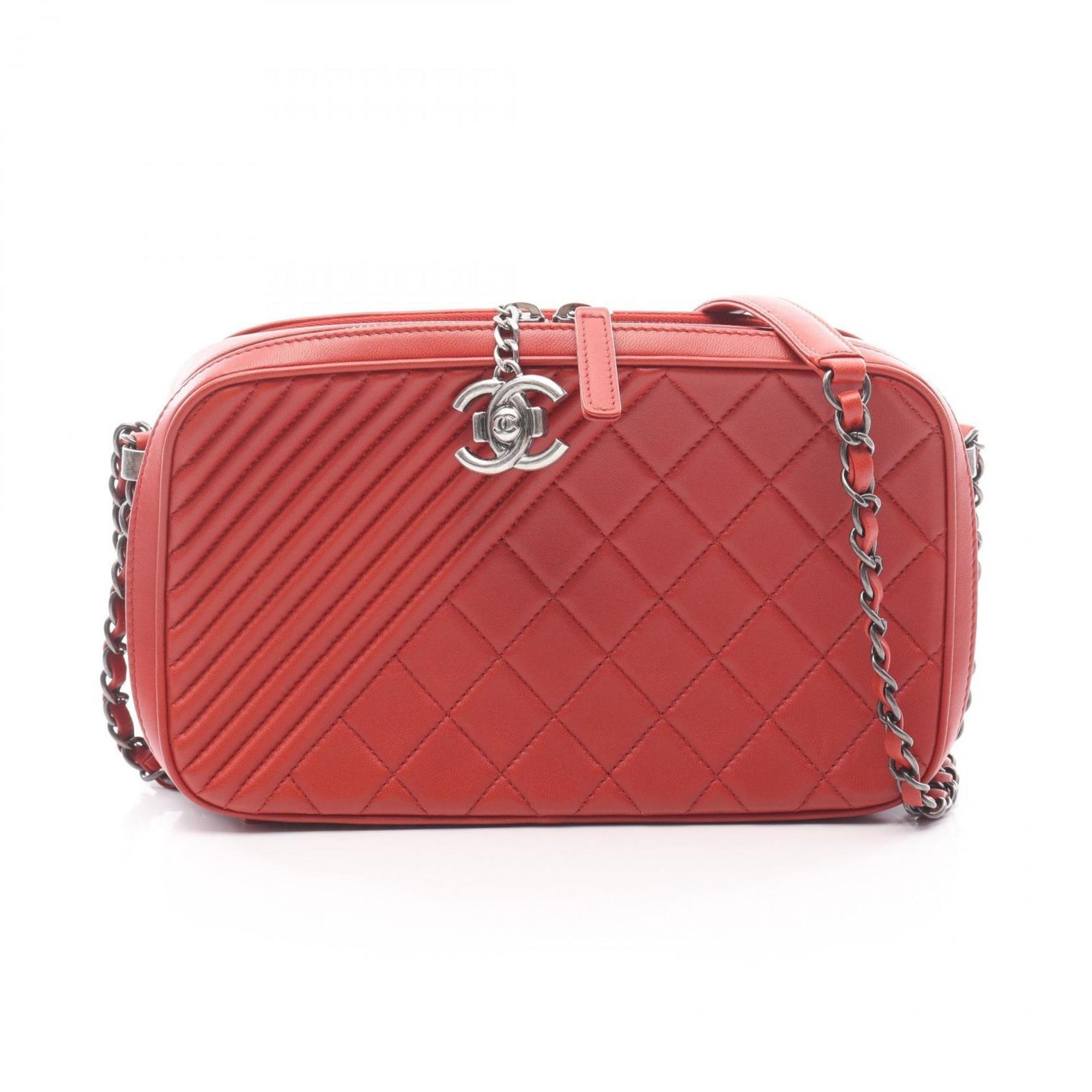 CHANEL Coco Boy Camera Bag Shoulder in Lambskin