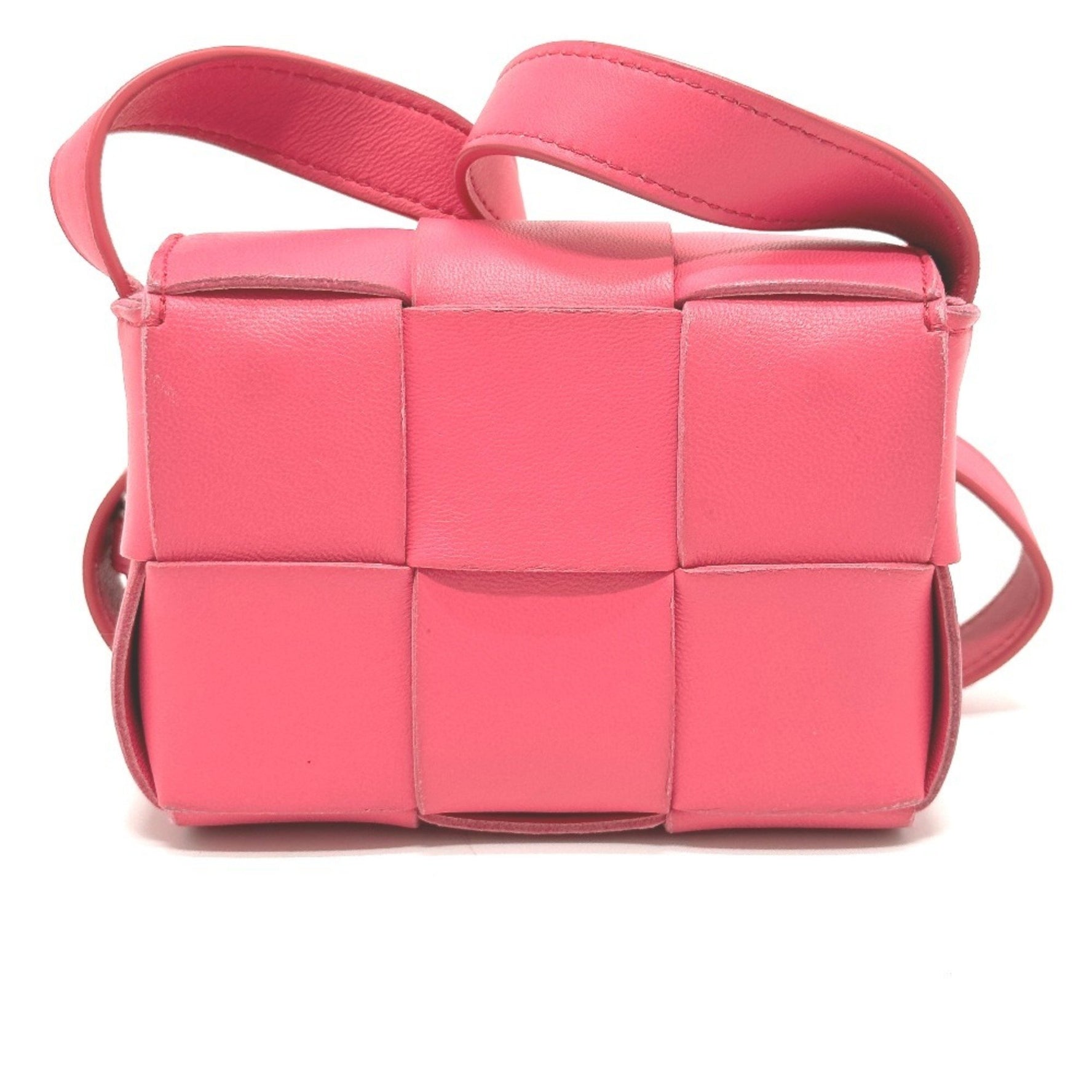 BOTTEGA VENETA Maxi Intrecciato Cassette Mini Pochette Crossbody Shoulder Bag in Leather