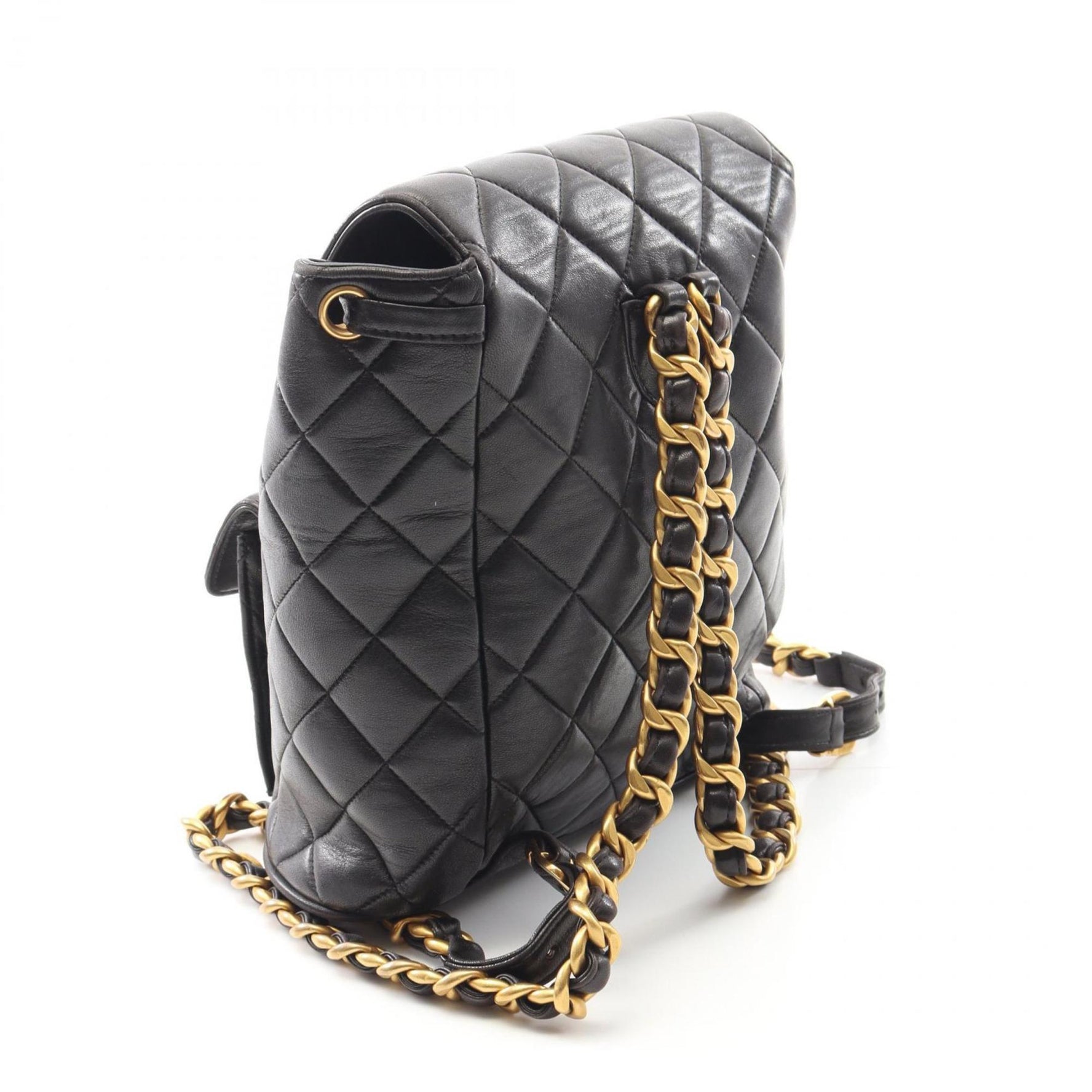 CHANEL Matelasse Backpack Bag in Lambskin Leather