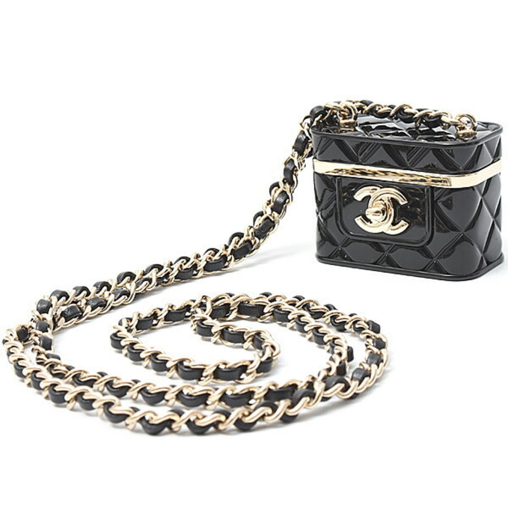 Chanel Matelasse Vanity Bag Plastic