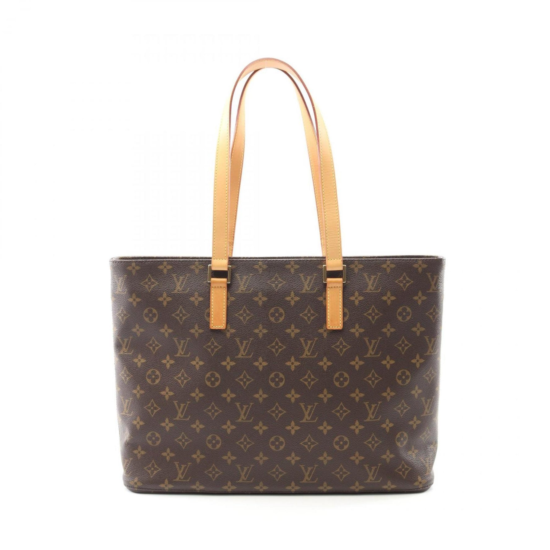 Louis Vuitton Luco Tote Bag, Coated Canvas and Leather, Monogram