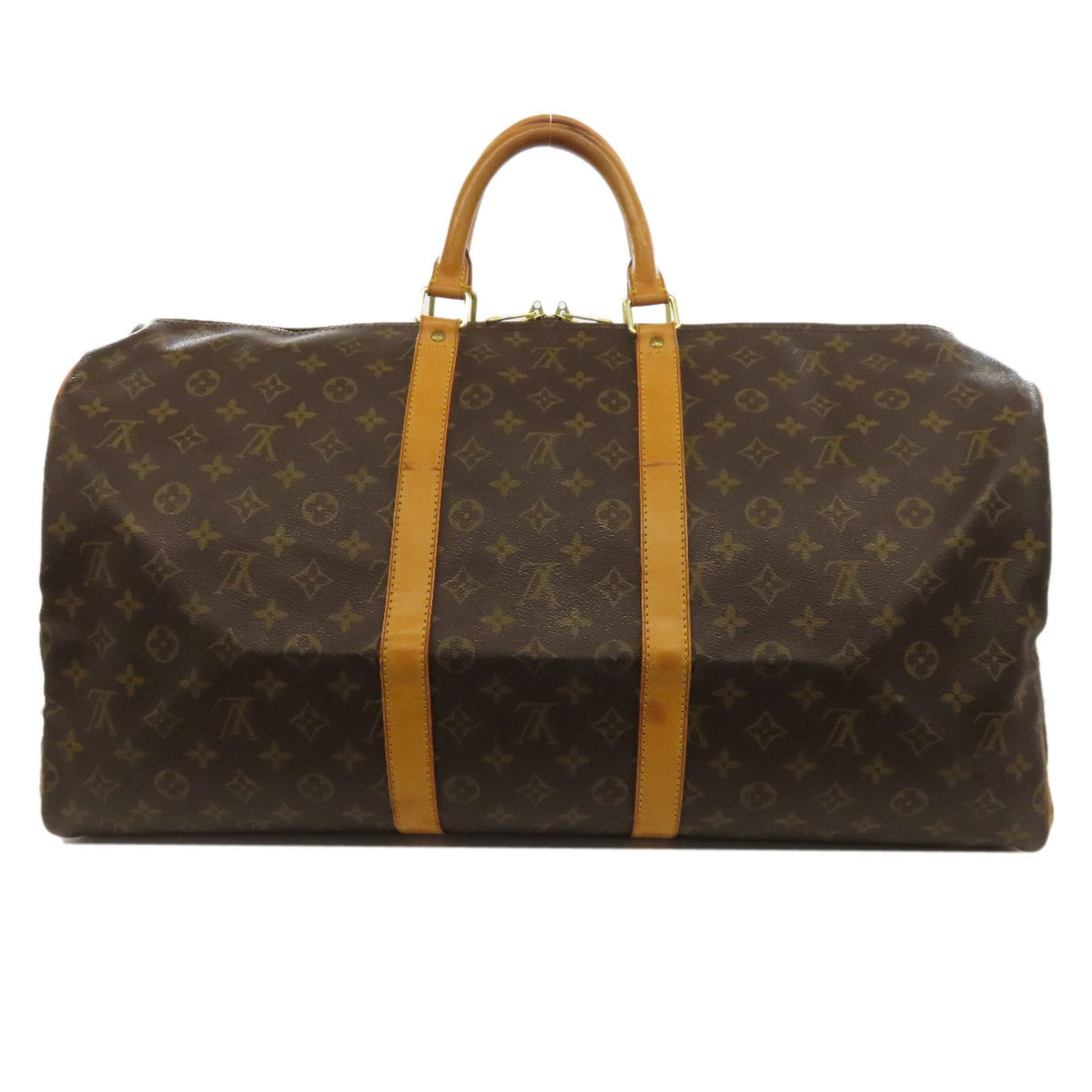 Louis Vuitton Keepall 55 Boston Bag Monogram Canvas LOUIS VUITTON