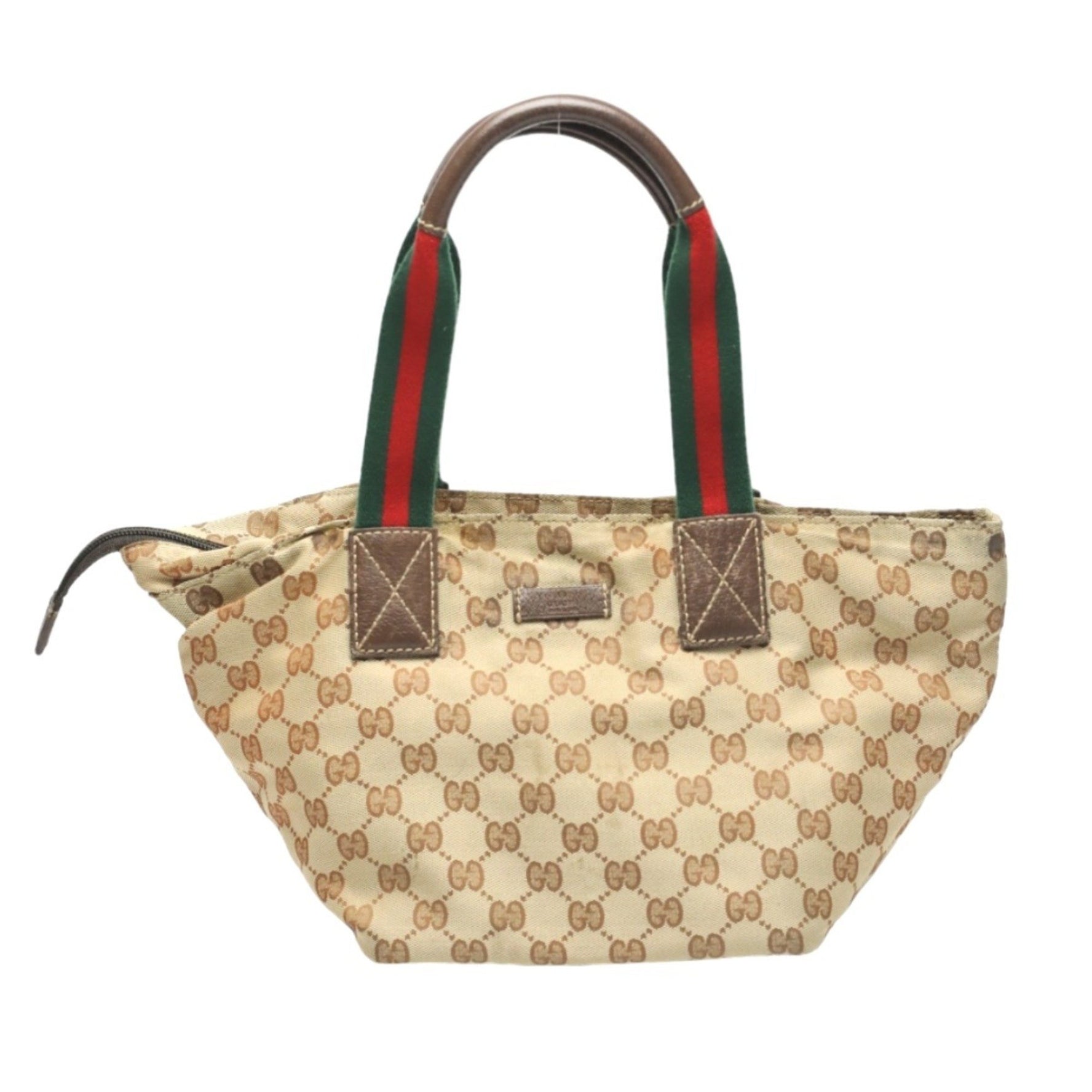 GUCCI Handbag Tote Bag GG Canvas