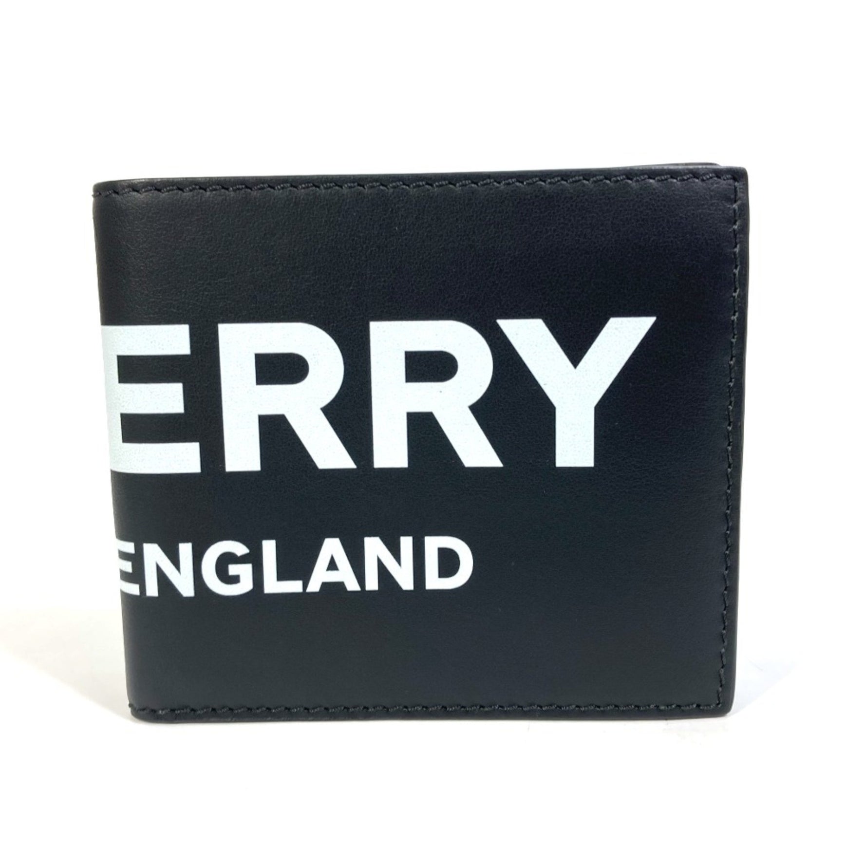 Burberry logo Bill Compartment Folded wallet Black