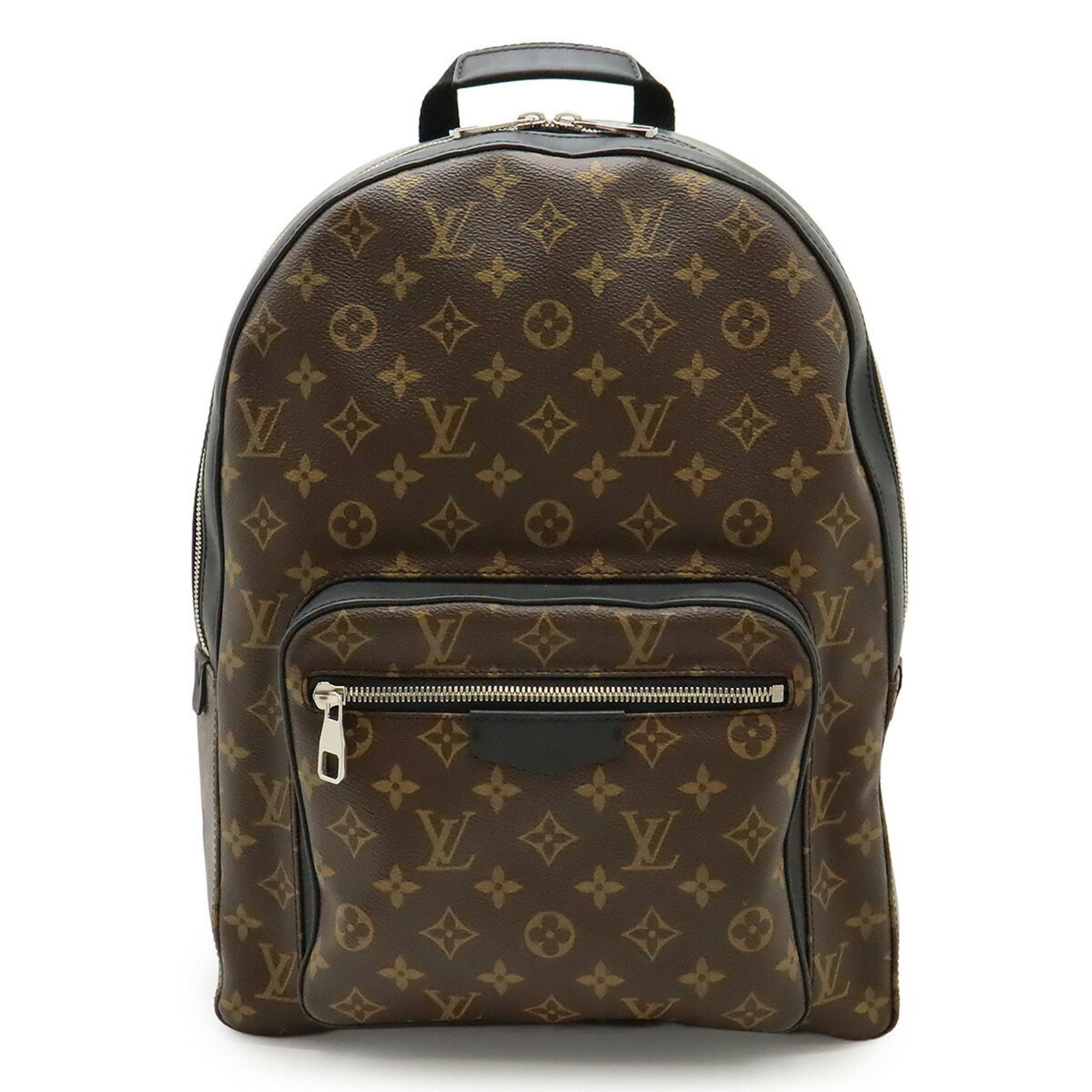 LOUIS VUITTON Monogram Macassar Josh Backpack/Shoulder Bag