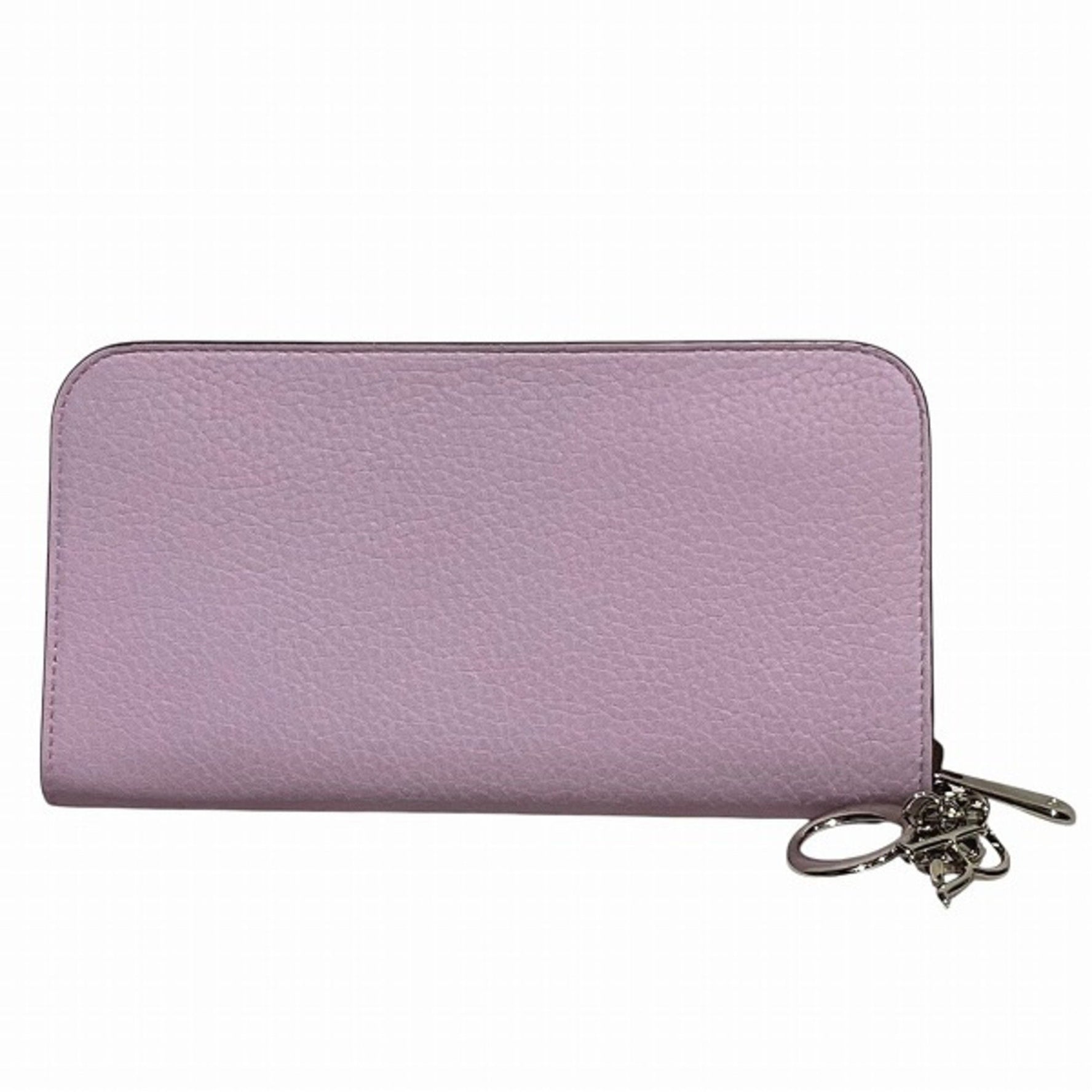 Christian Dior Dior Pink and Yellow Charm Long Wallet