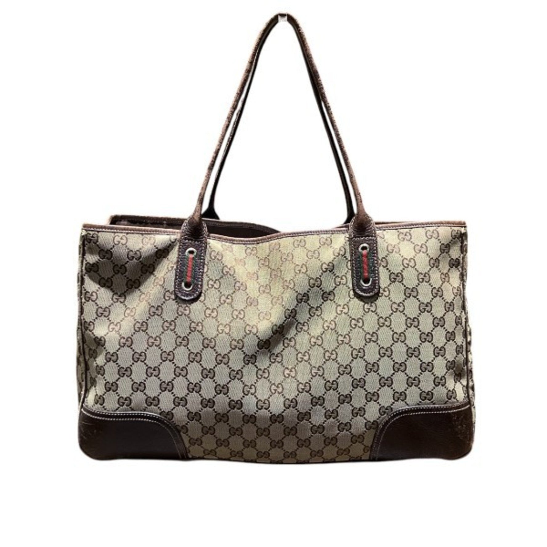 Gucci GG Canvas Princess Tote Bag Shoulder