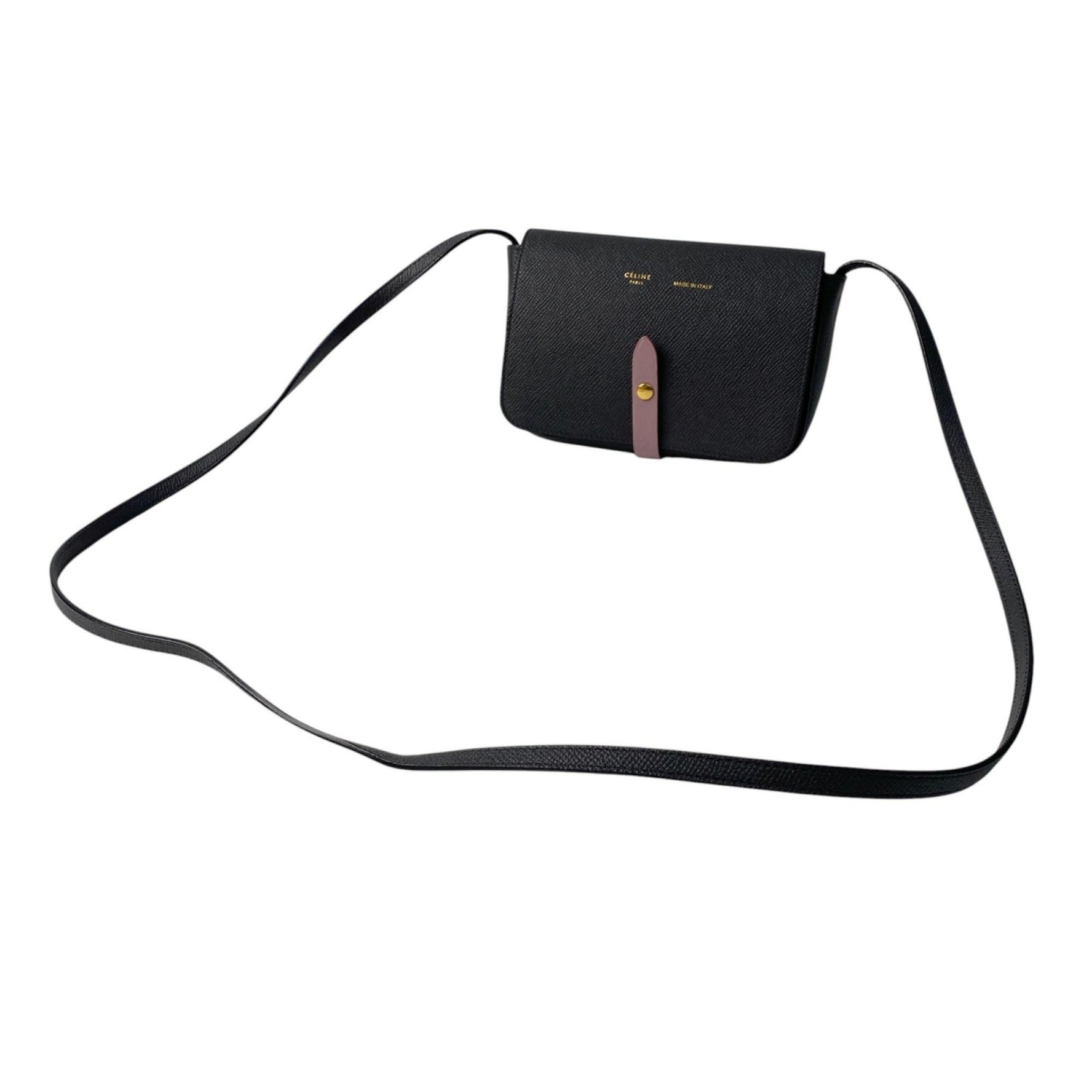 Celine Strap Clutch Shoulder Bag Pochette Crossbody