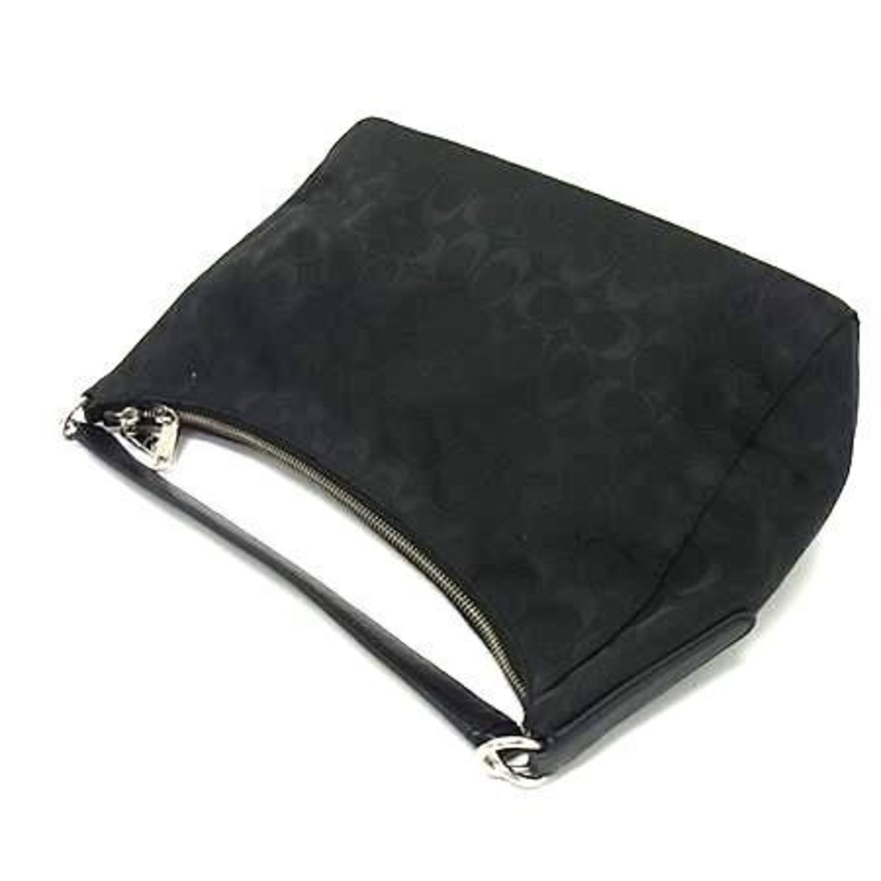 COACH Signature Shoulder Bag in Canvas and Leather