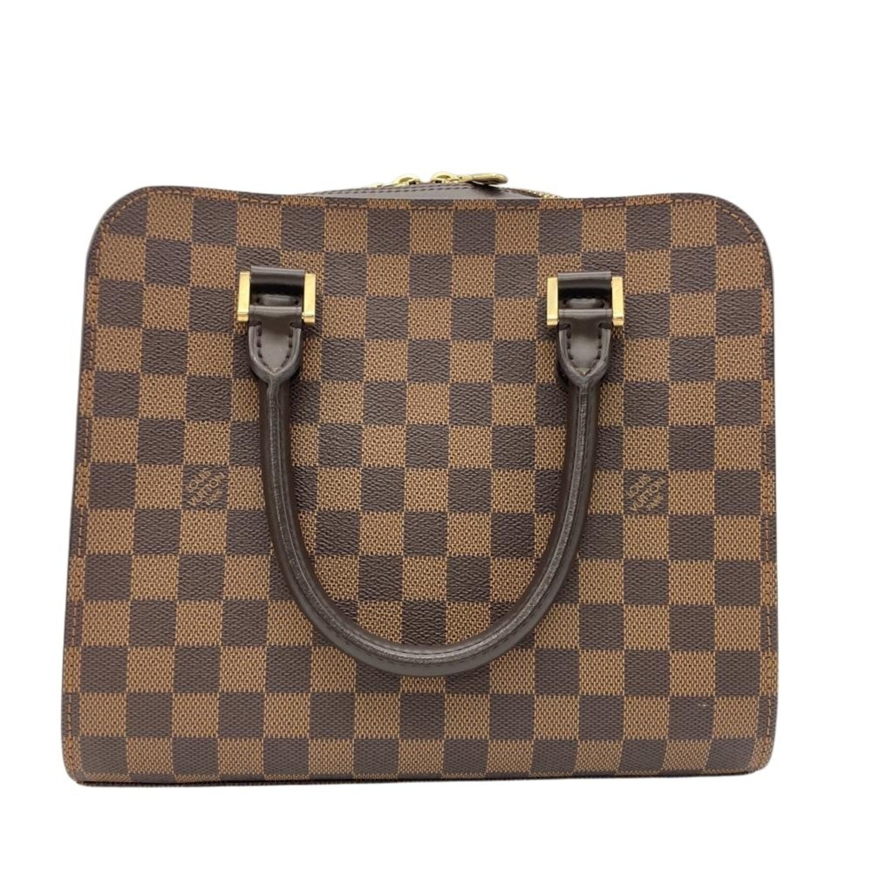 Louis Vuitton Triana Handbag Damier Ebene