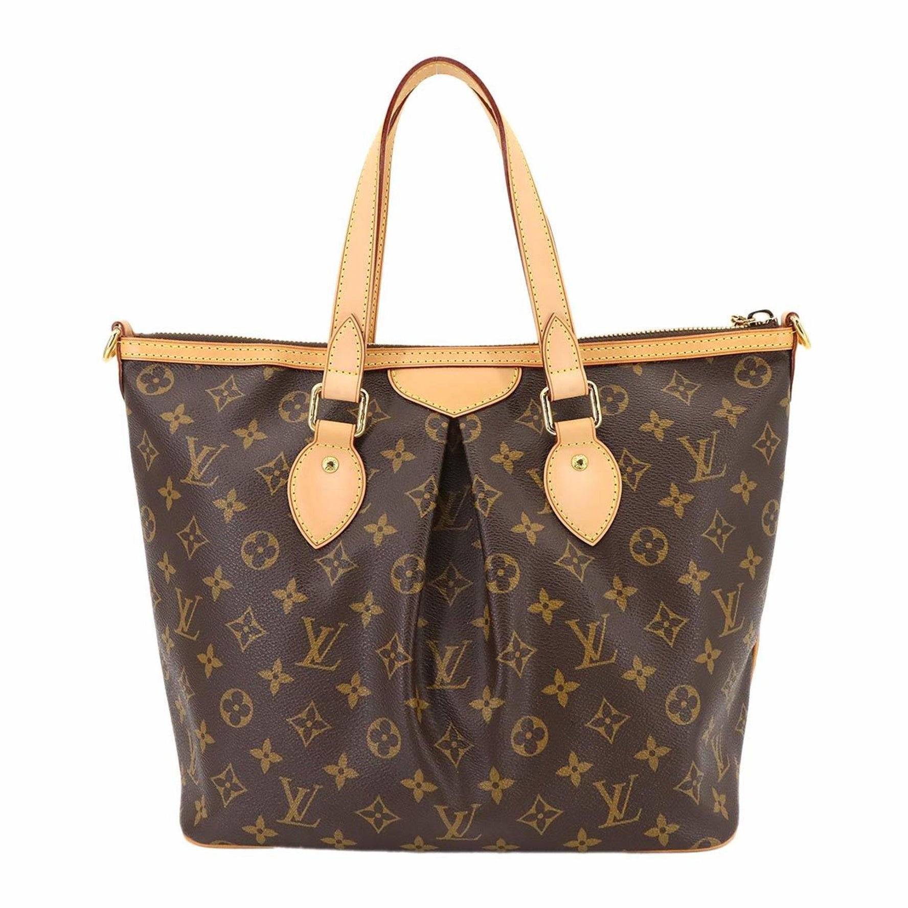Louis Vuitton Monogram Palermo PM Tote/Shoulder Bag, Brown