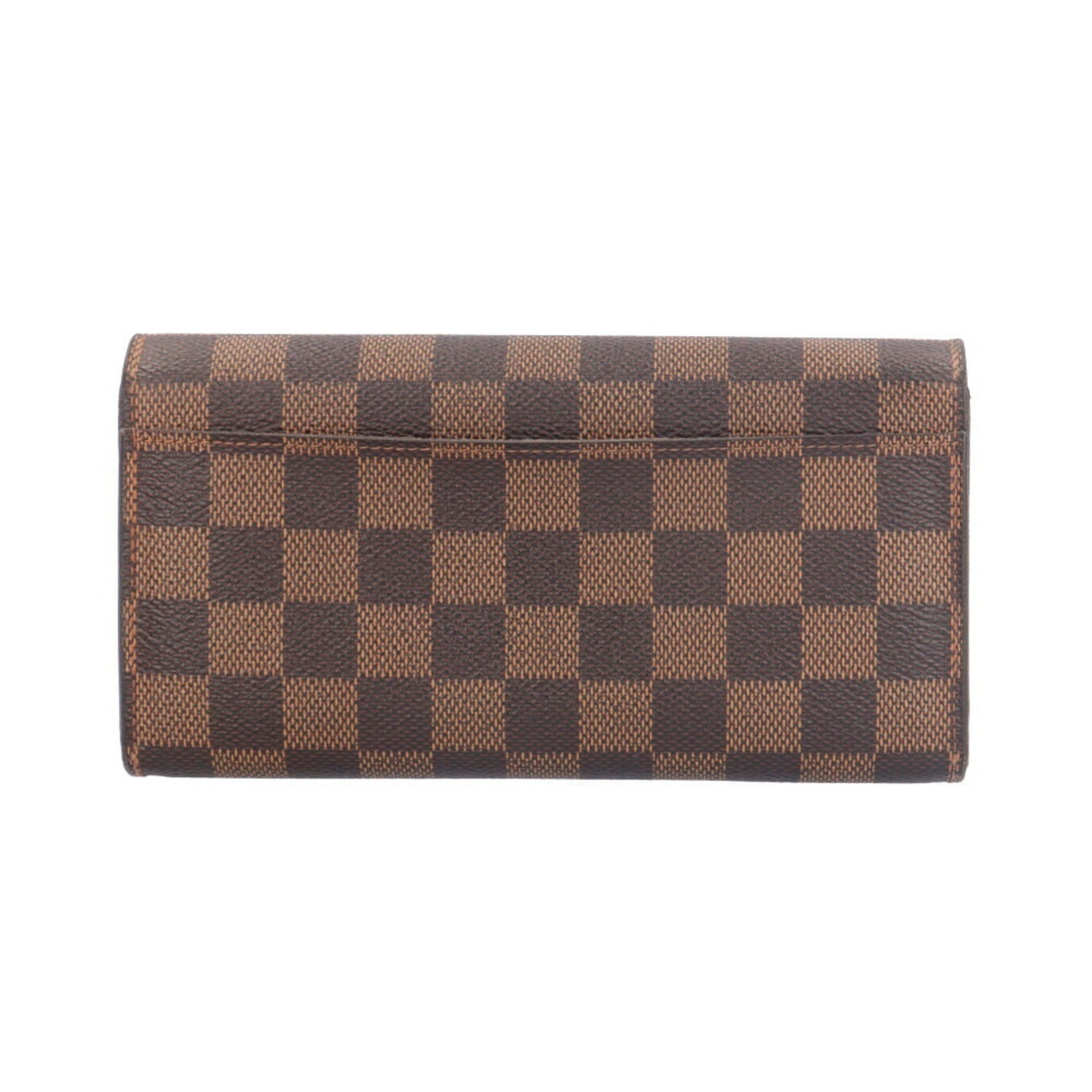 Louis Vuitton Portefeuille Sarah Damier Long Wallet, Canvas LOUIS VUITTON