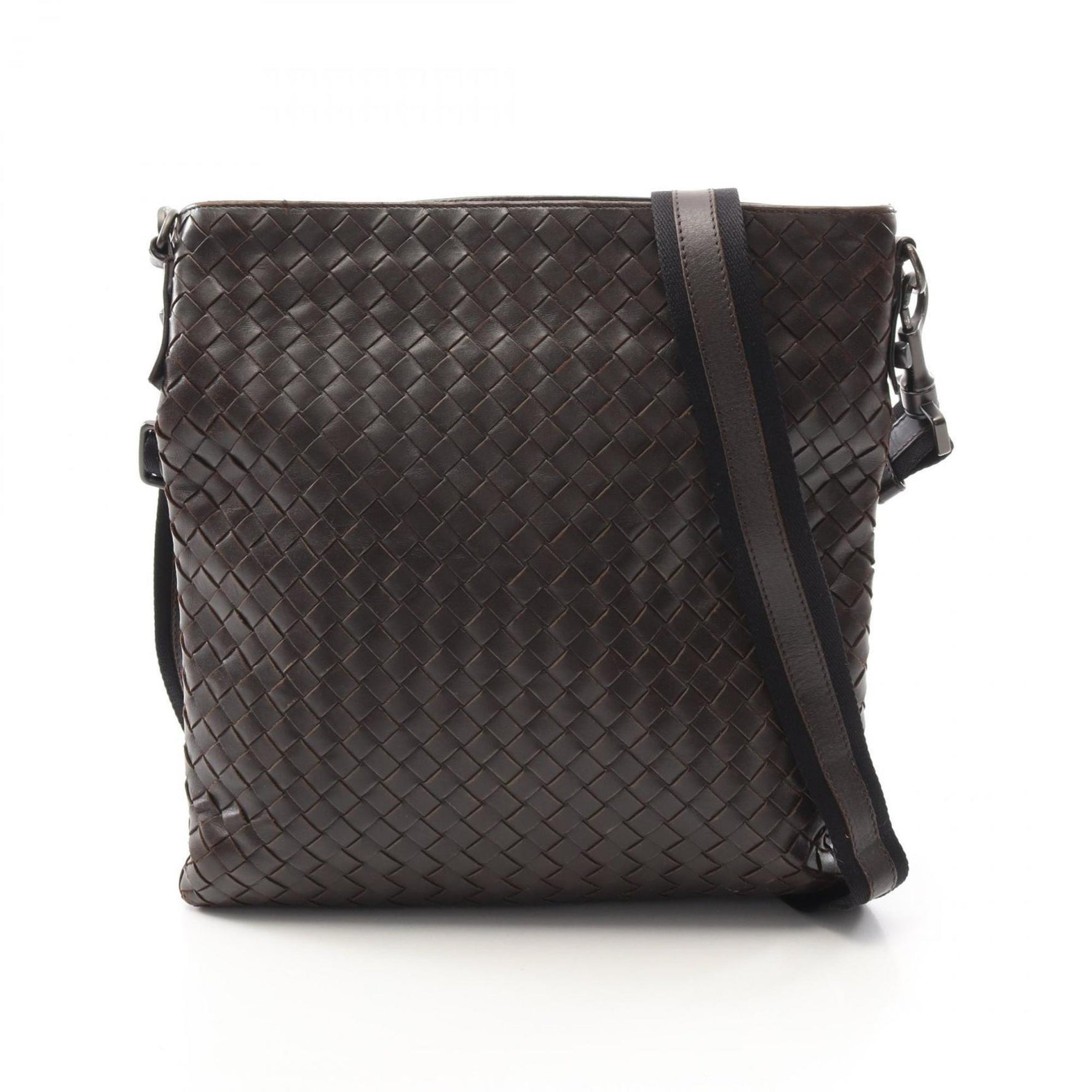 Bottega Veneta Intrecciato Shoulder Bag, Leather