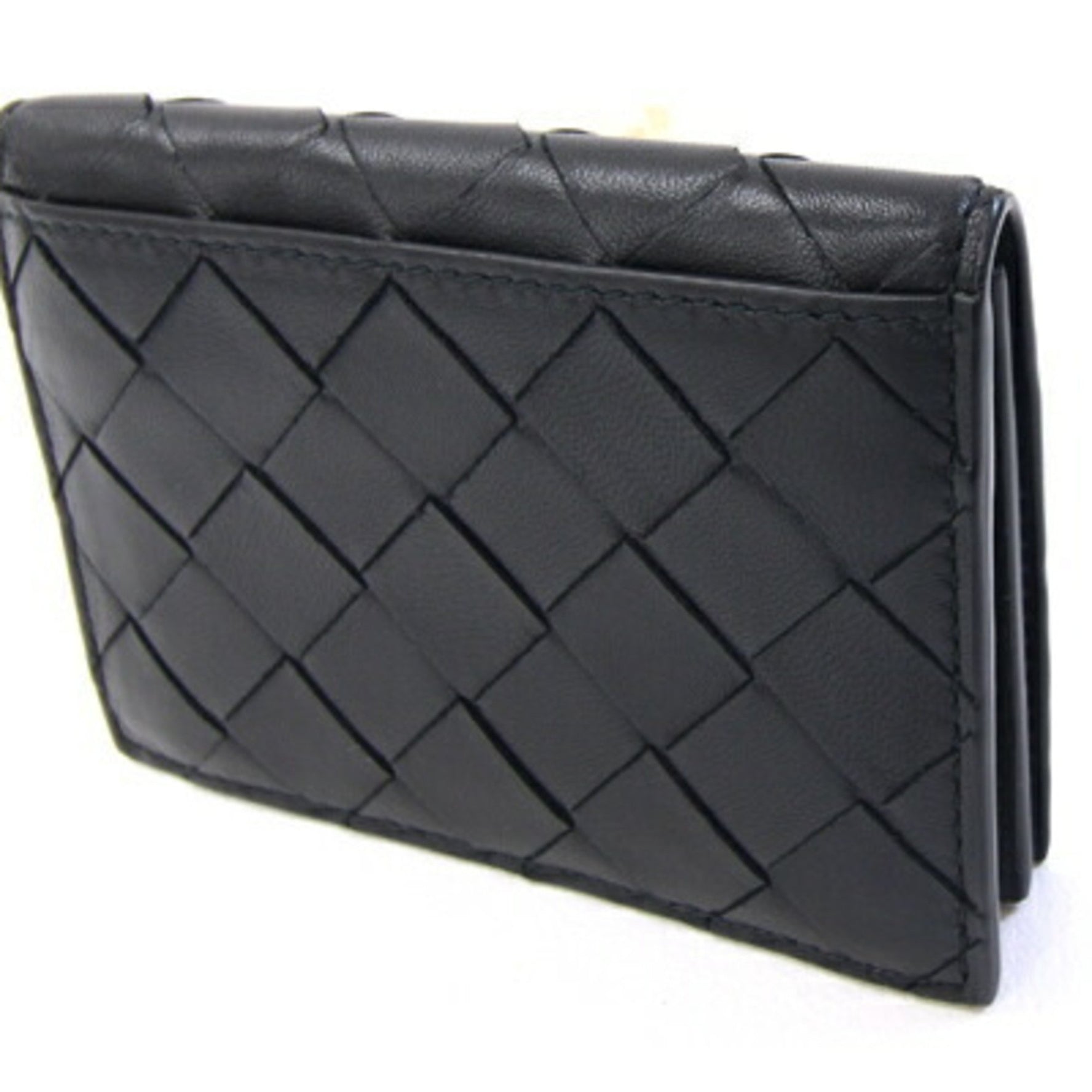 Bottega Veneta Intrecciato Business Card Case Leather Case/Pass