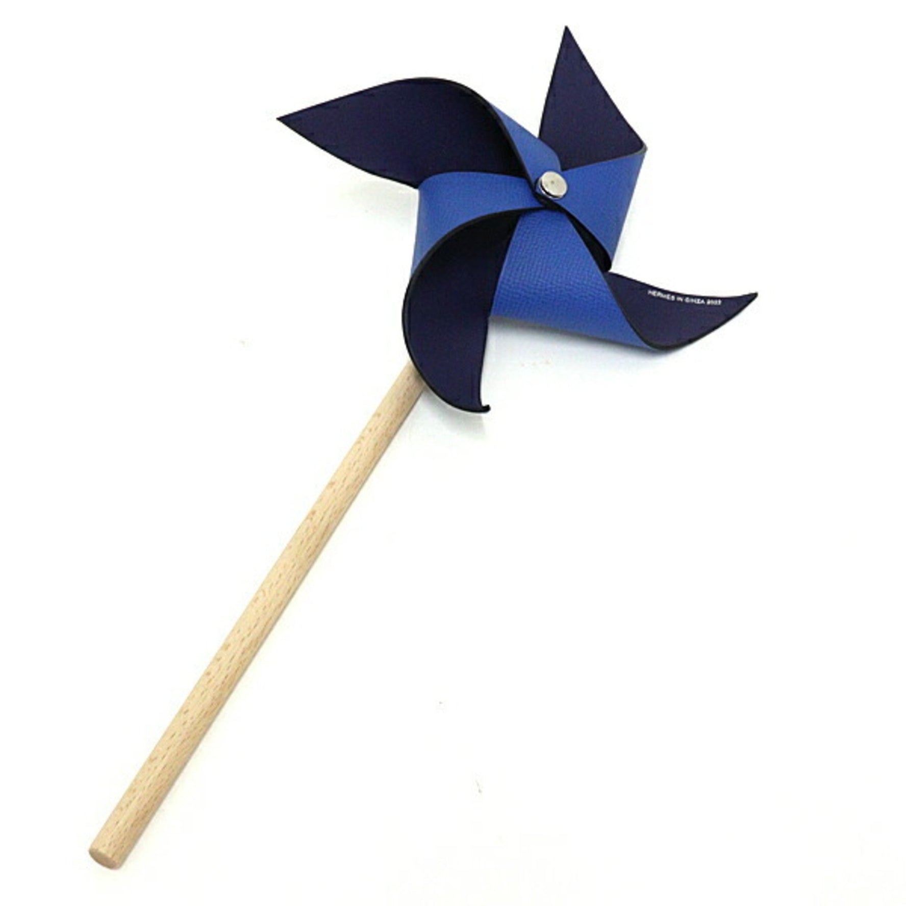 Hermes Petit H Windmill Epsom/Wood Blue HERMES IN GINZA 2022