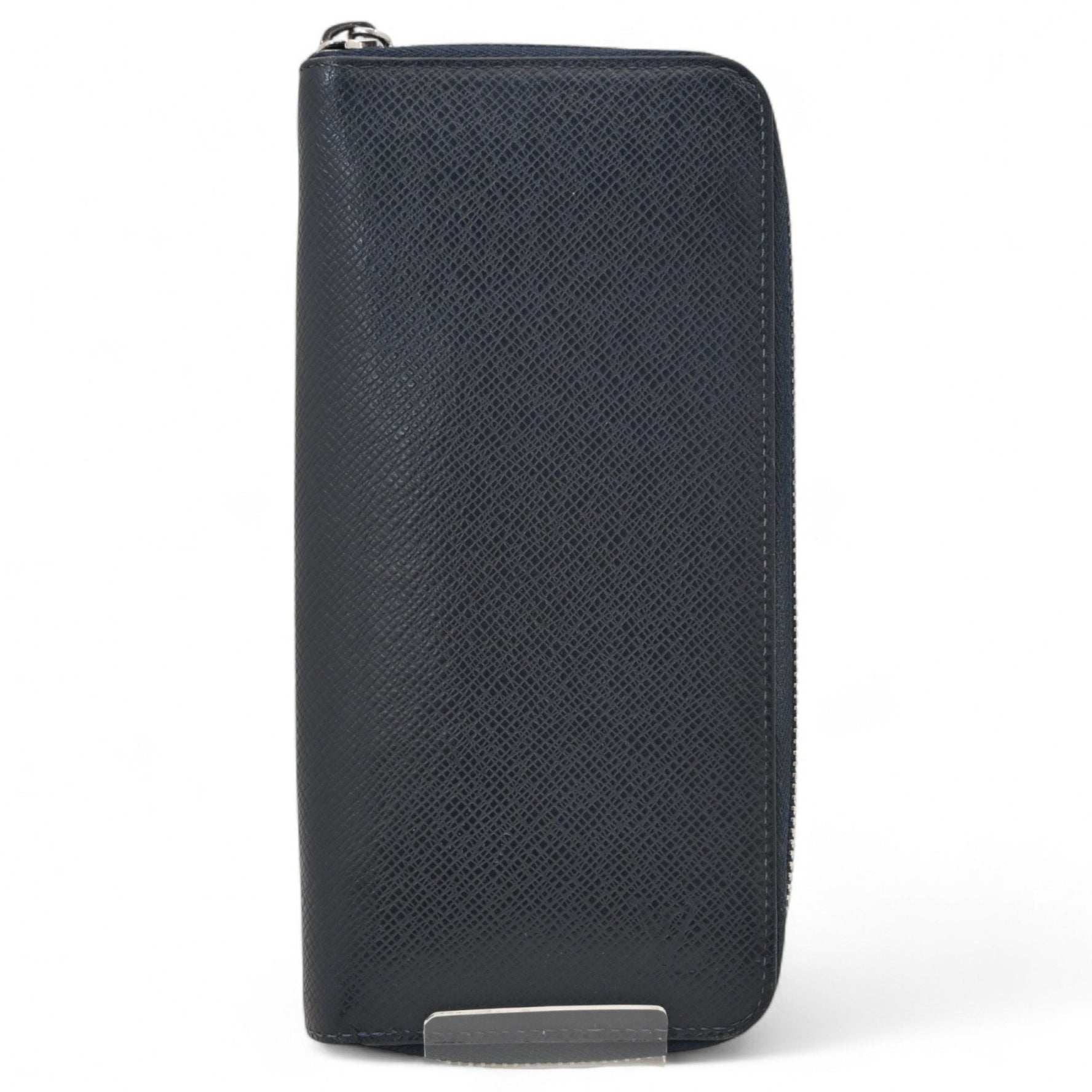 Louis Vuitton Taiga Vertical Blue Marine Long Wallet