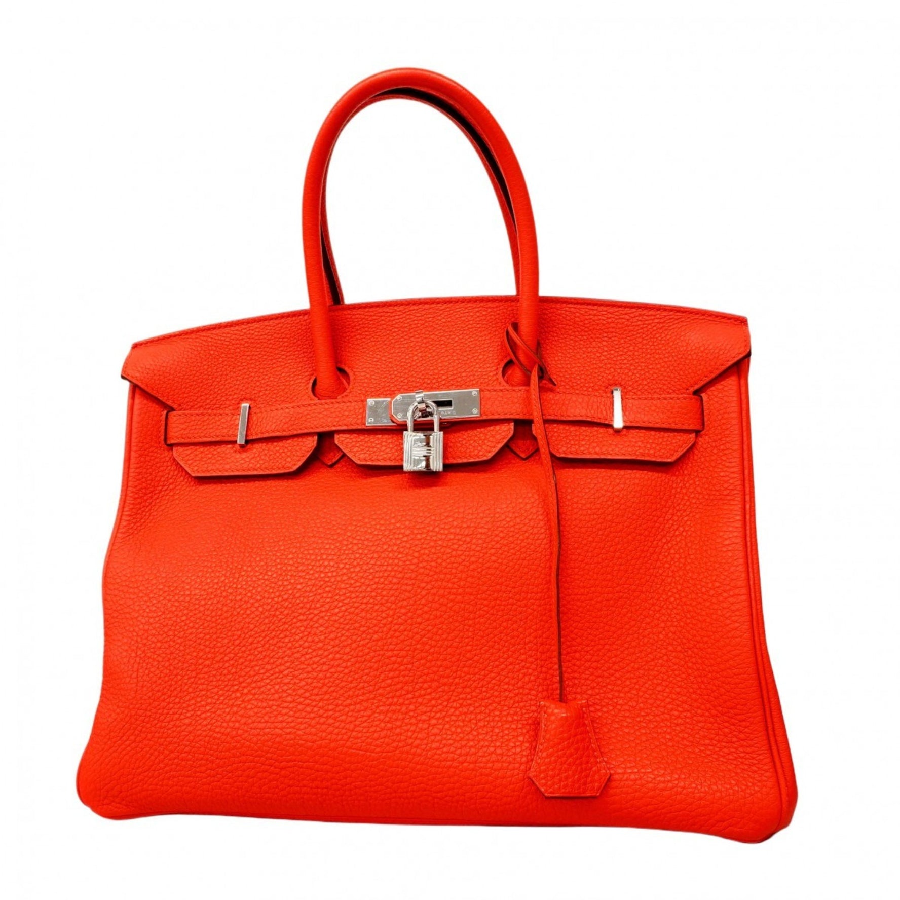 Hermes Hermès Birkin 35 Togo Rose Jaipur Handbag with Q Stamp for Women