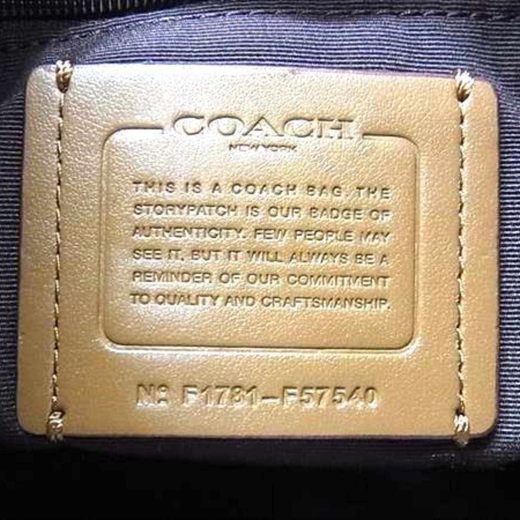 COACH Exploded Reps Tote Bag in Canvas and Leather