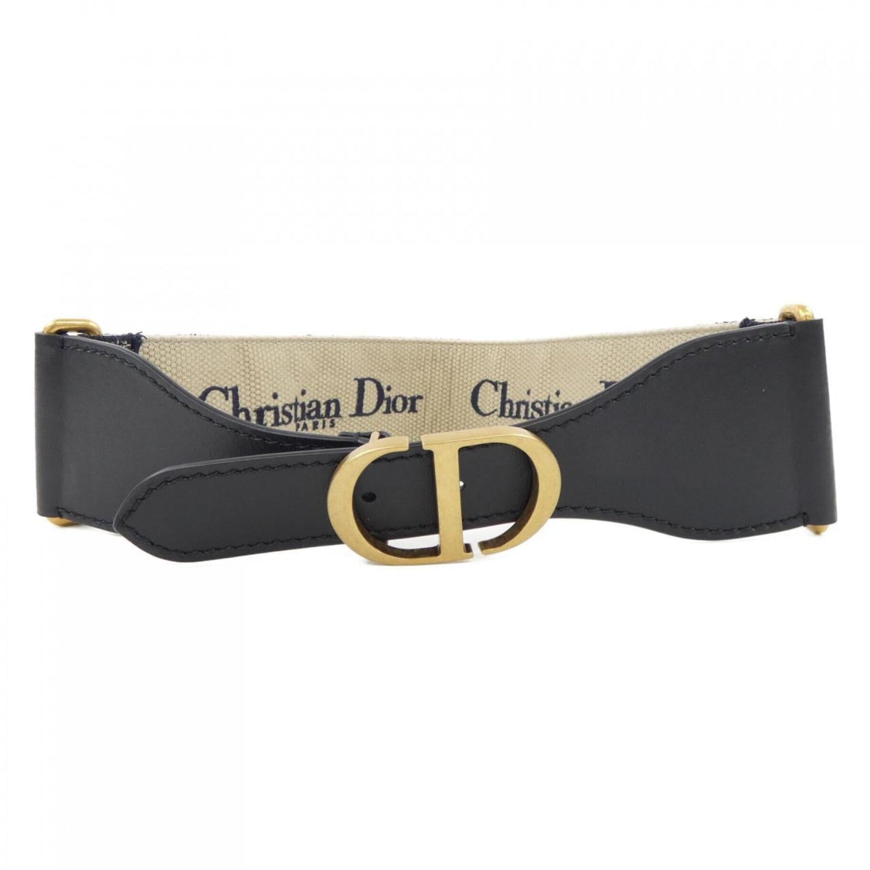Christian Dior embroidered belt