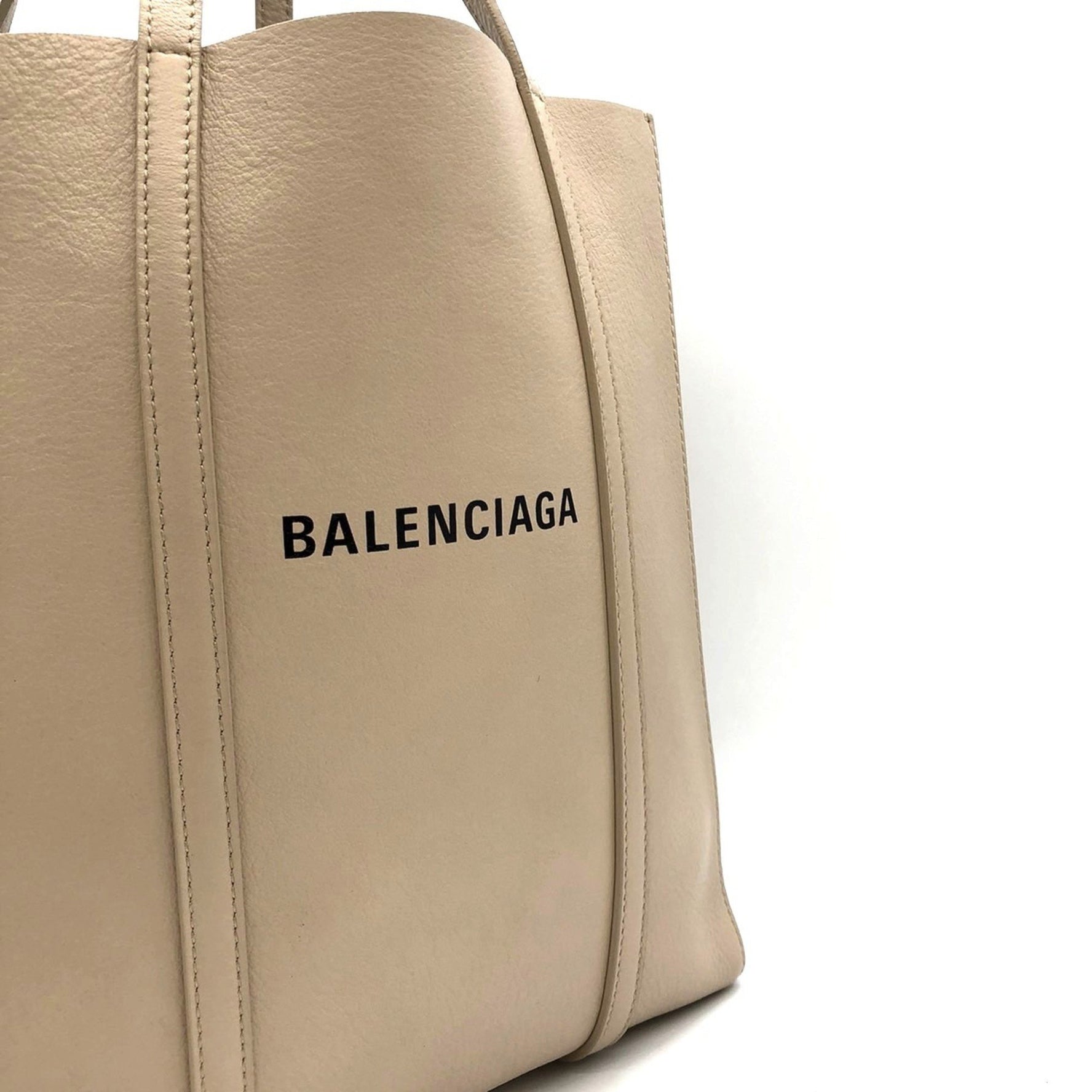 BALENCIAGA Everyday XS Tote Bag, Leather