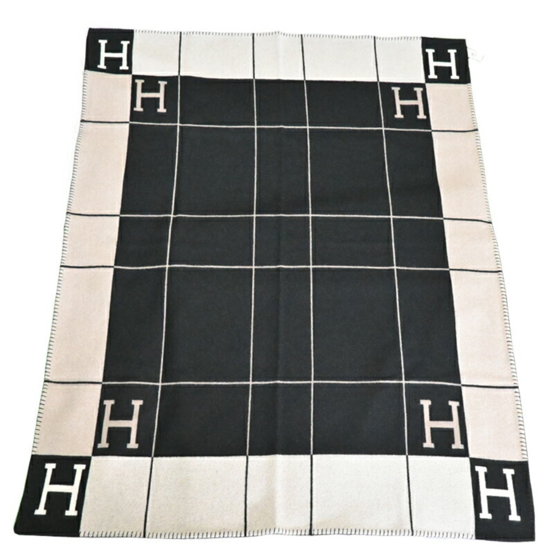 Hermes Avalon III Blanket Accessories Wool Black
