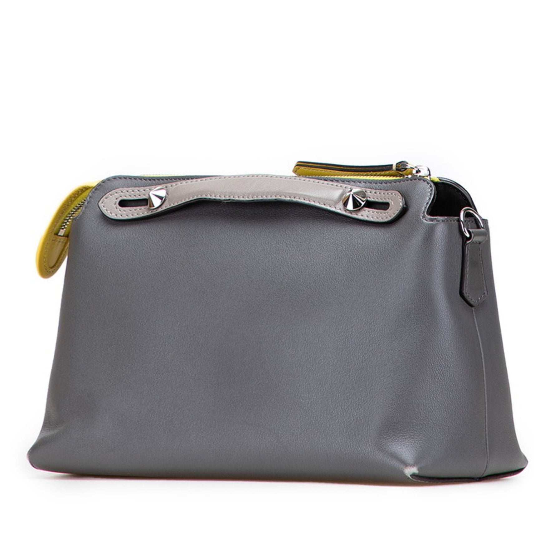 Fendi By the Way Two-Tone Handbag/Shoulder Bag, Leather