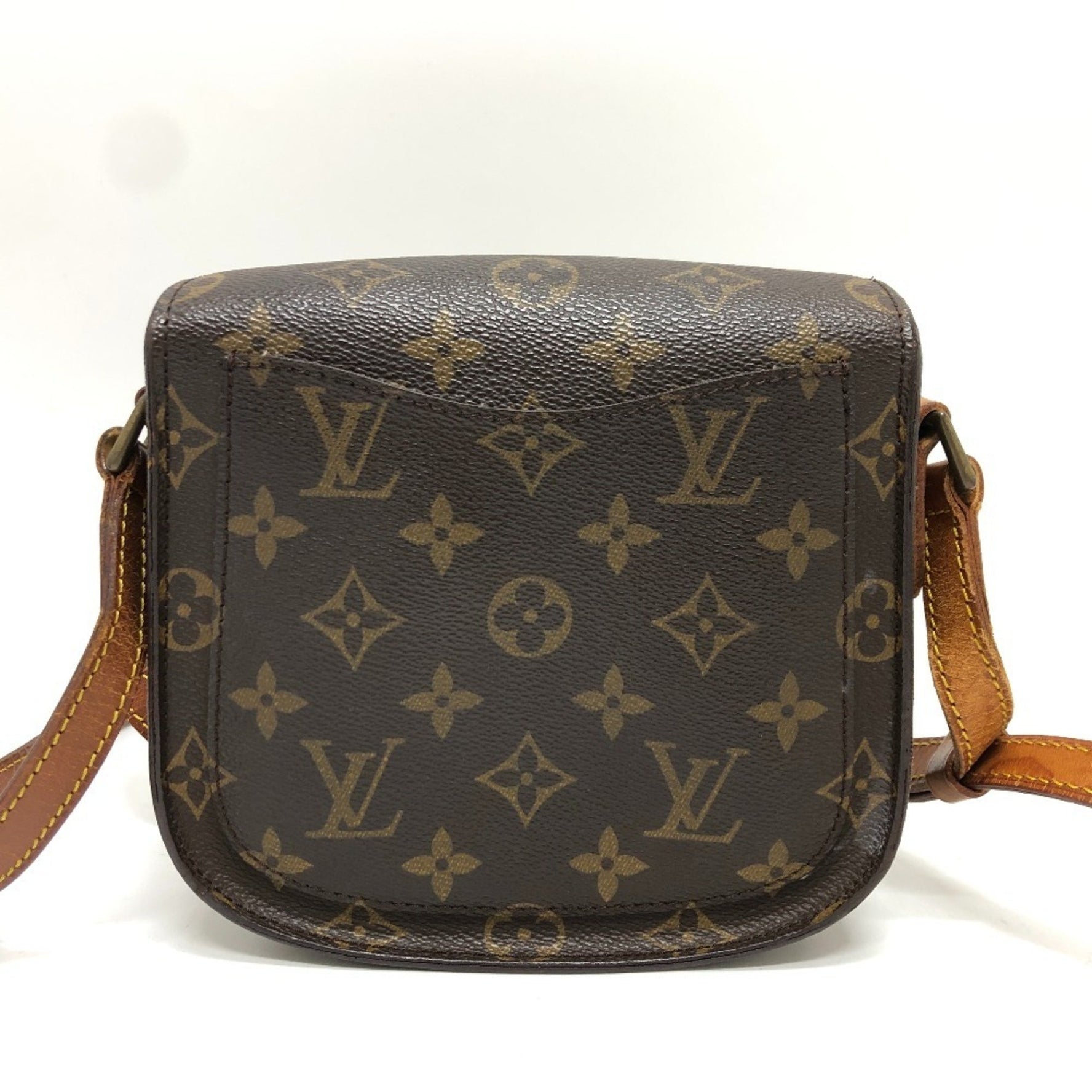 LOUIS VUITTON M51244 Mini Saint-Clou Bag Shoulder Monogram Canvas Women's Brown