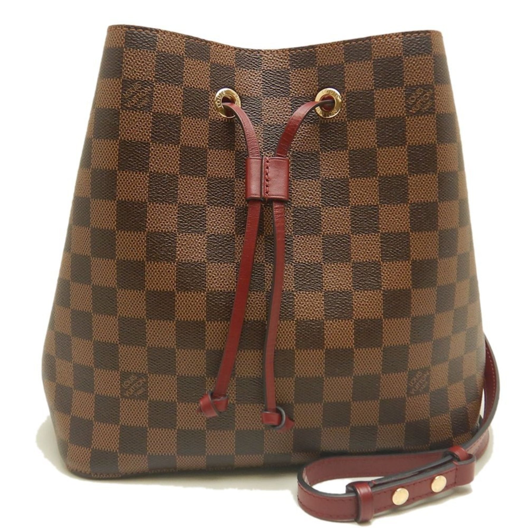 Louis Vuitton Damier NeoNoe MM Shoulder Bag in Cherry Berry