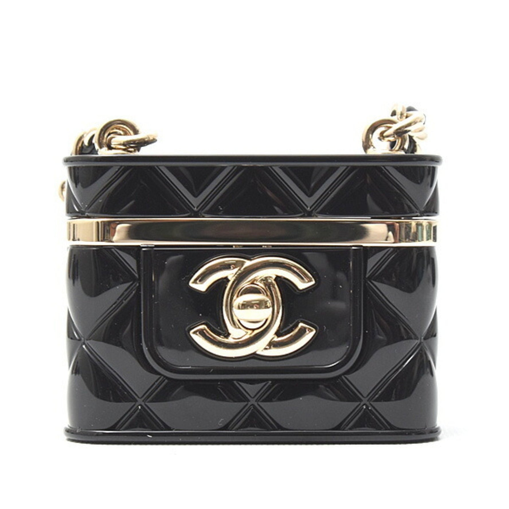 Chanel Matelasse Vanity Bag Plastic