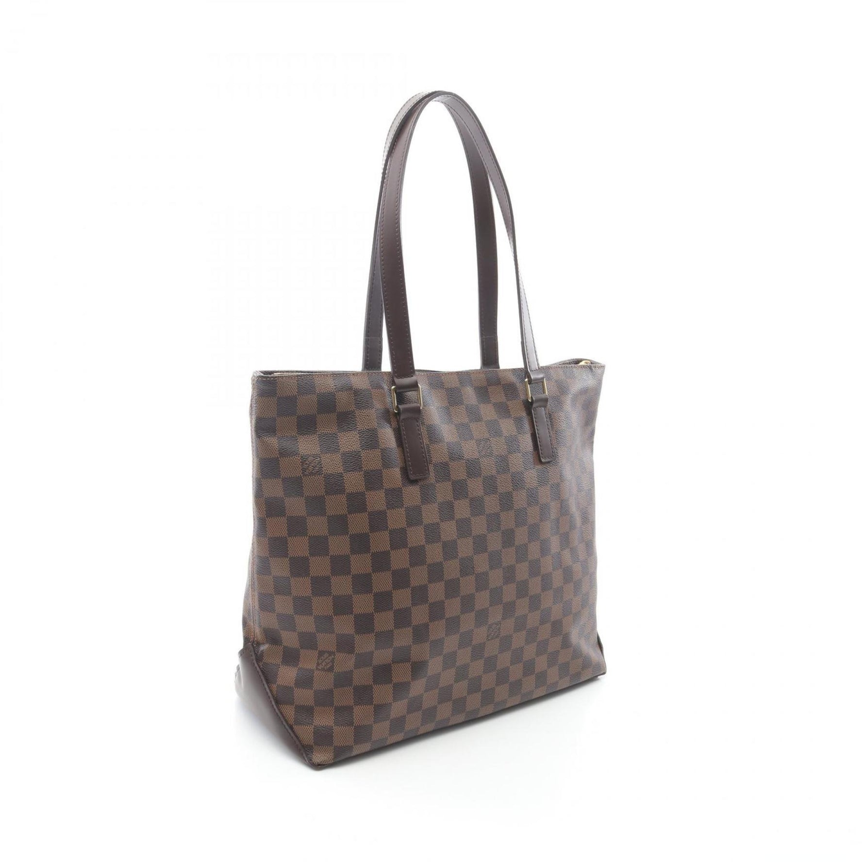 Louis Vuitton Caba Maison Tote Bag, Coated Canvas, Leather, Damier