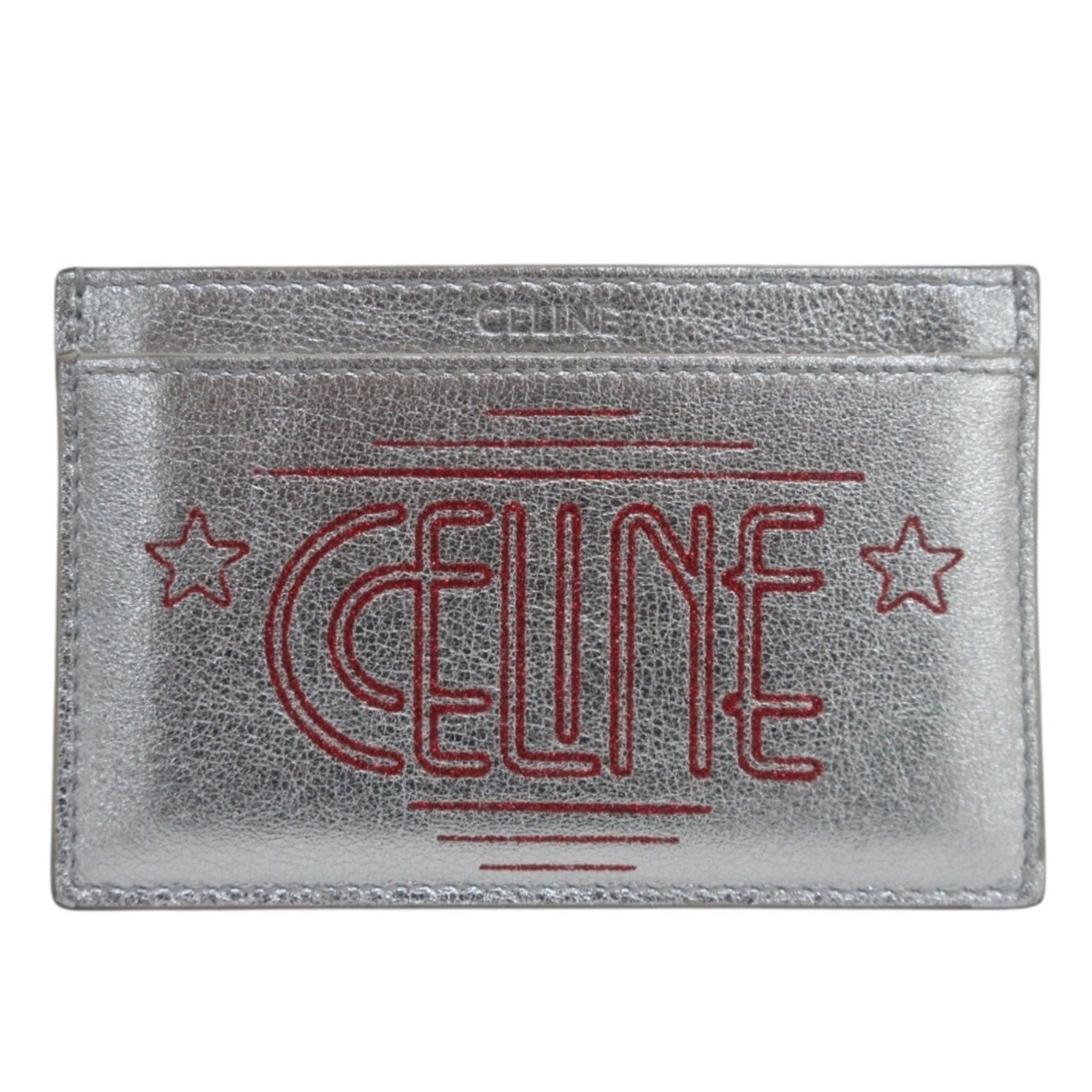 CELINE Eddie period Wiltern leather business card holder/card case