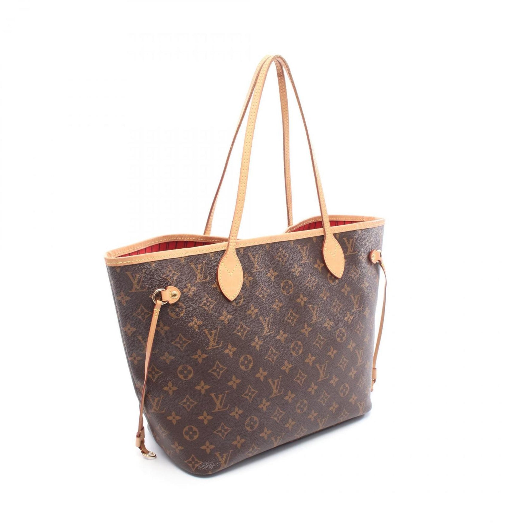 Louis Vuitton Neverfull MM Tote Bag, Coated Canvas and Leather, Monogram