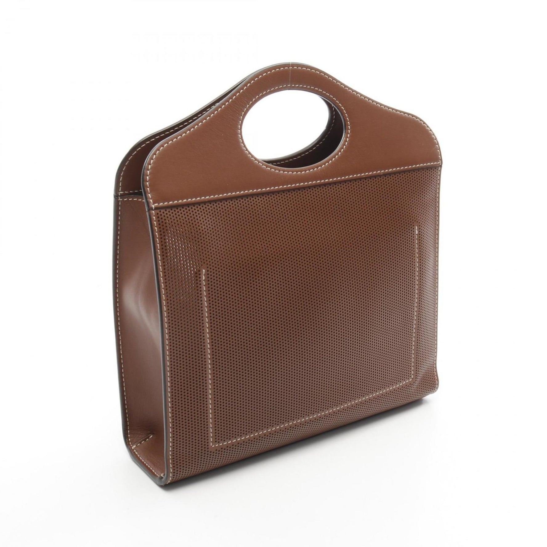 Burberry Mini Pocket Bag, TB Monogram Leather Handbag
